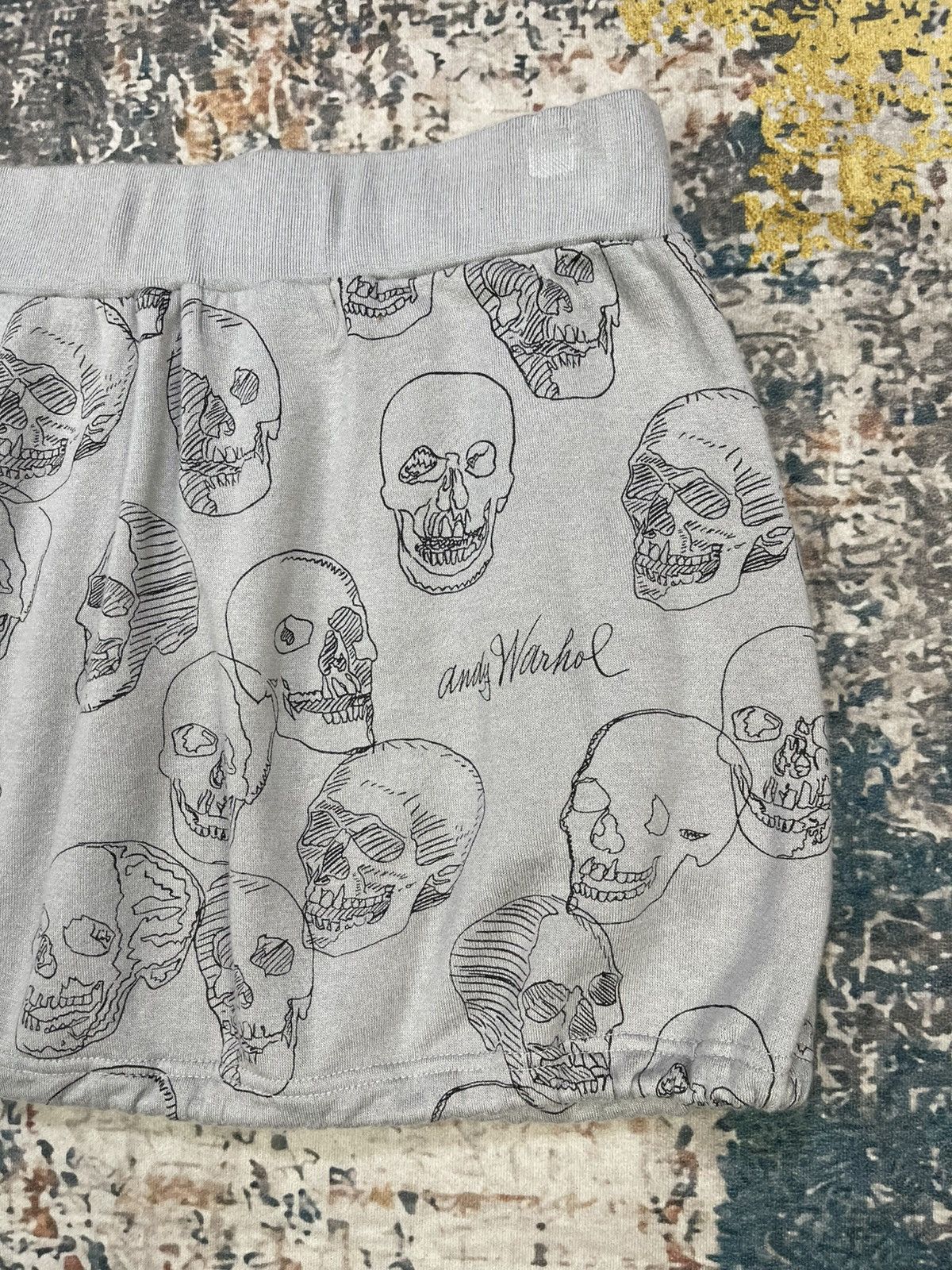 Andy Warhol × Hysteric Glamour Andy Warhol X Hysteric Glamour Gothic Skull Mini Skirt Size 29" - 5 Thumbnail