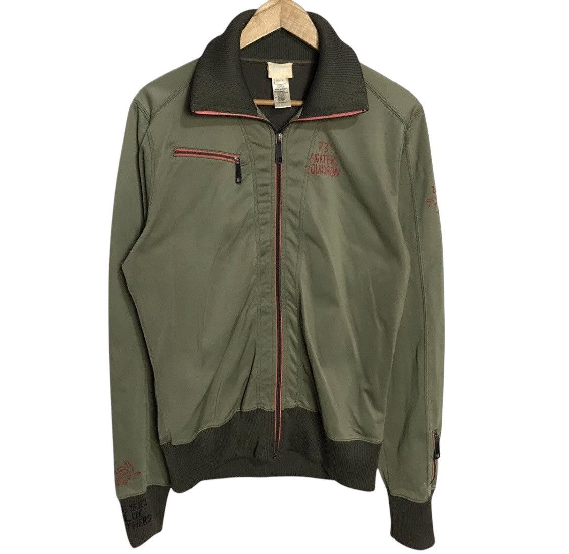 Diesel diesel blue panthers flight jacket Size US L / EU 52-54 / 3 - 1 Thumbnail