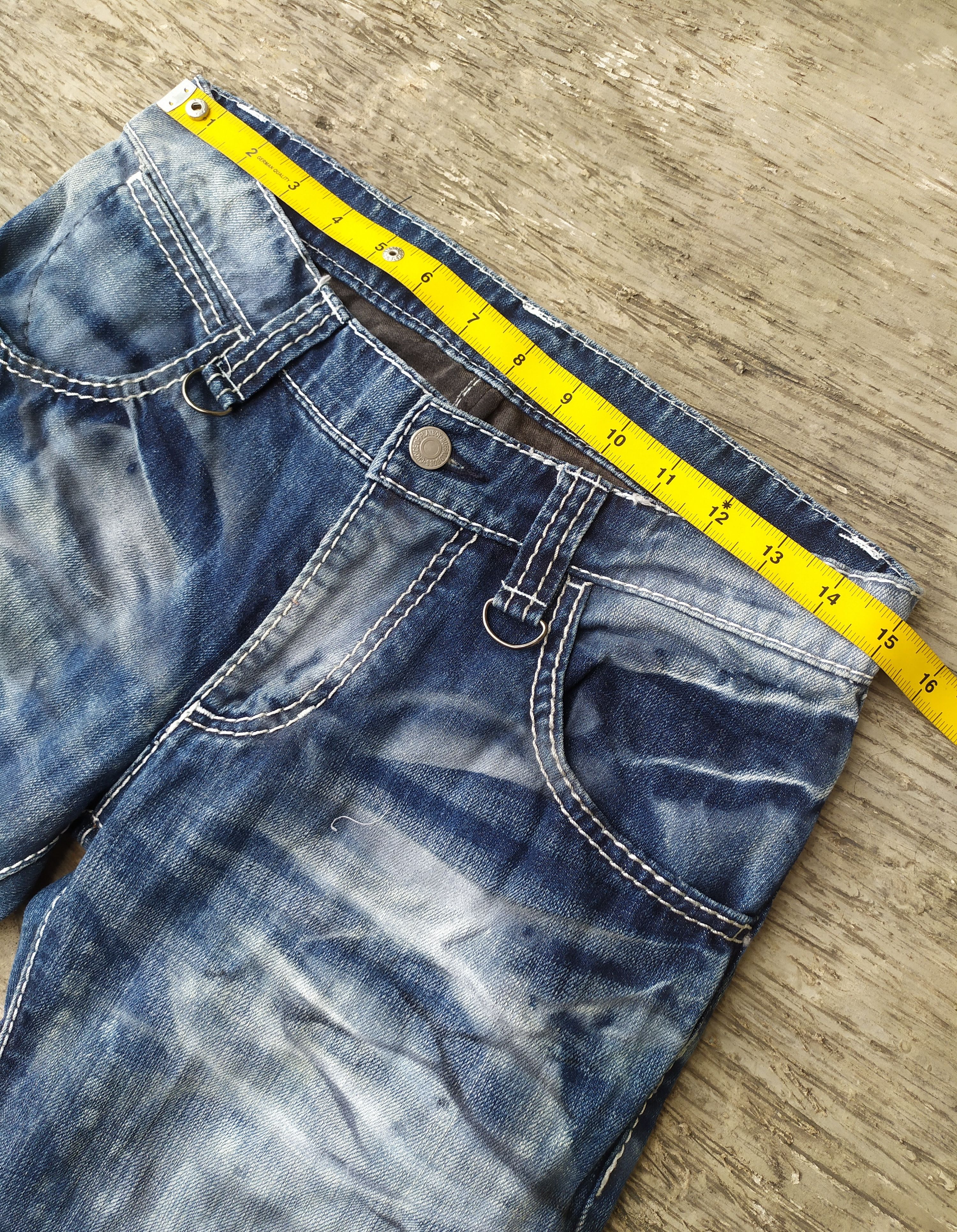 BUFFALO BOBS Buffalo Bobs Clawmark Curve Flare Jeans Size US 30 / EU 46 - 17 Thumbnail