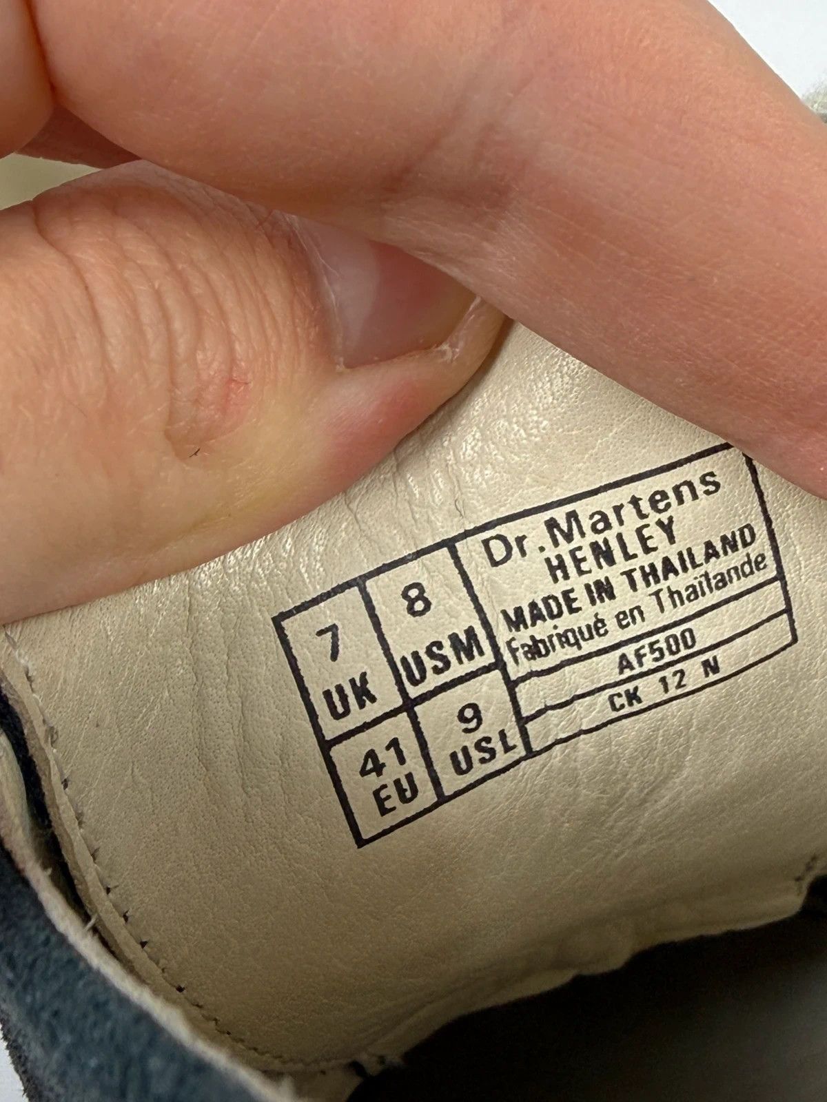 Dr. Martens Dr. Martens Suede Boots Men Shoes size 41 Size US 8 / EU 41 - 9 Thumbnail