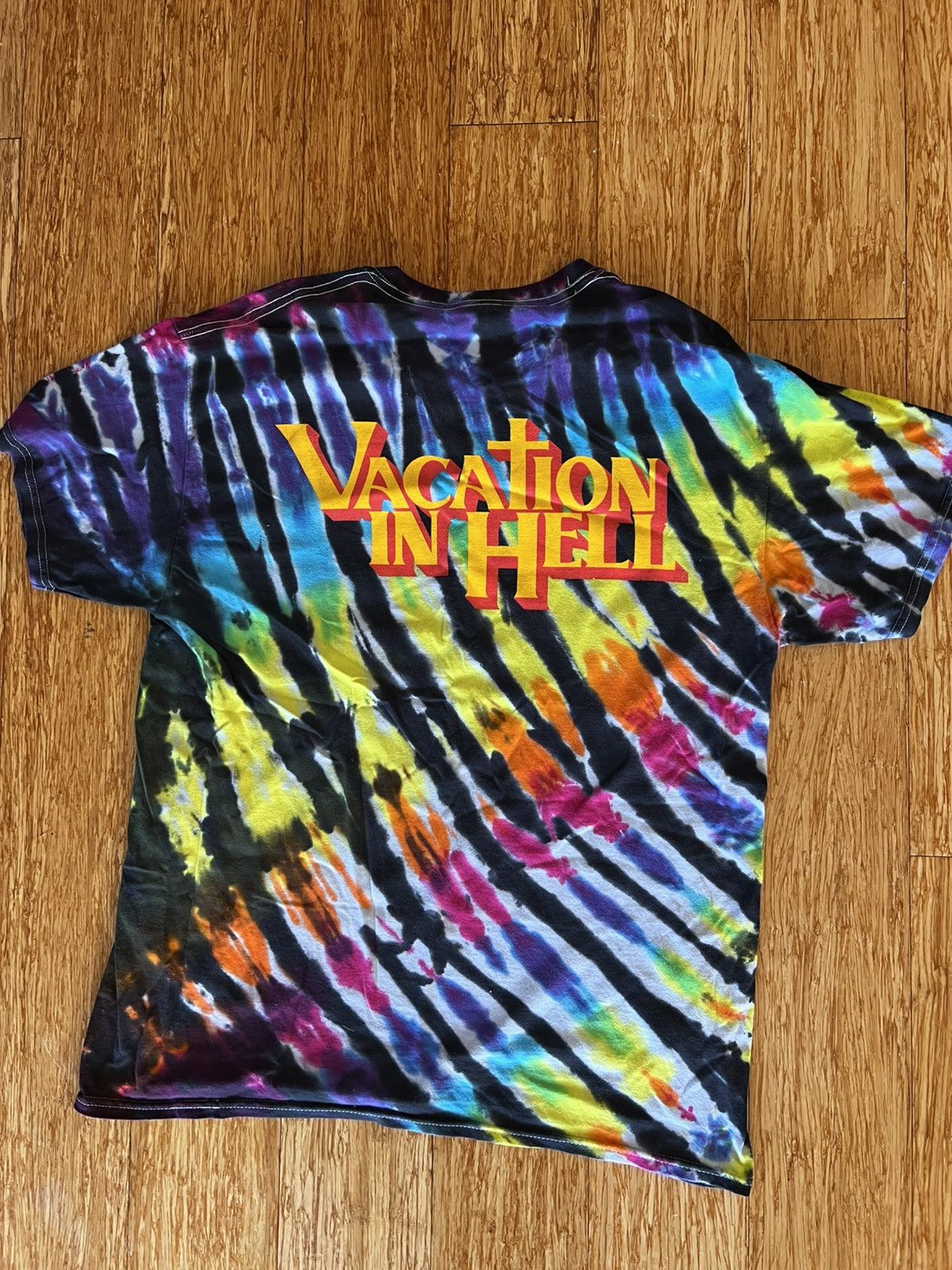 Flatbush Zombies Flatbush Zombies Vacation in Hell Tie Dye Tshirt Size US M / EU 48-50 / 2 - 1 Thumbnail
