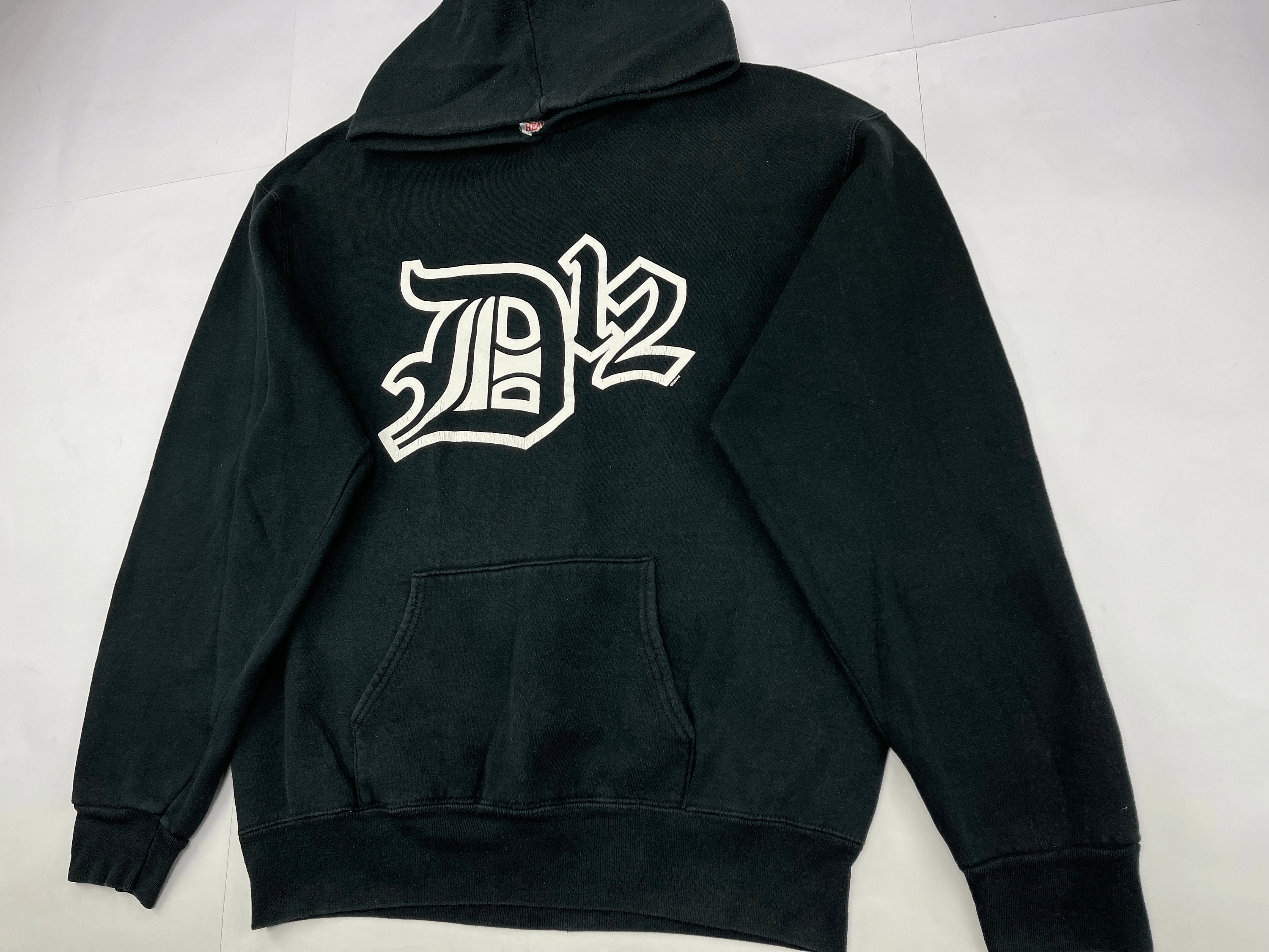 Eminem × Vintage Vintage D12 EMINEM Detroit What hoodie, 2000, 90s 2000s, XL Size US XL / EU 56 / 4 - 4 Thumbnail