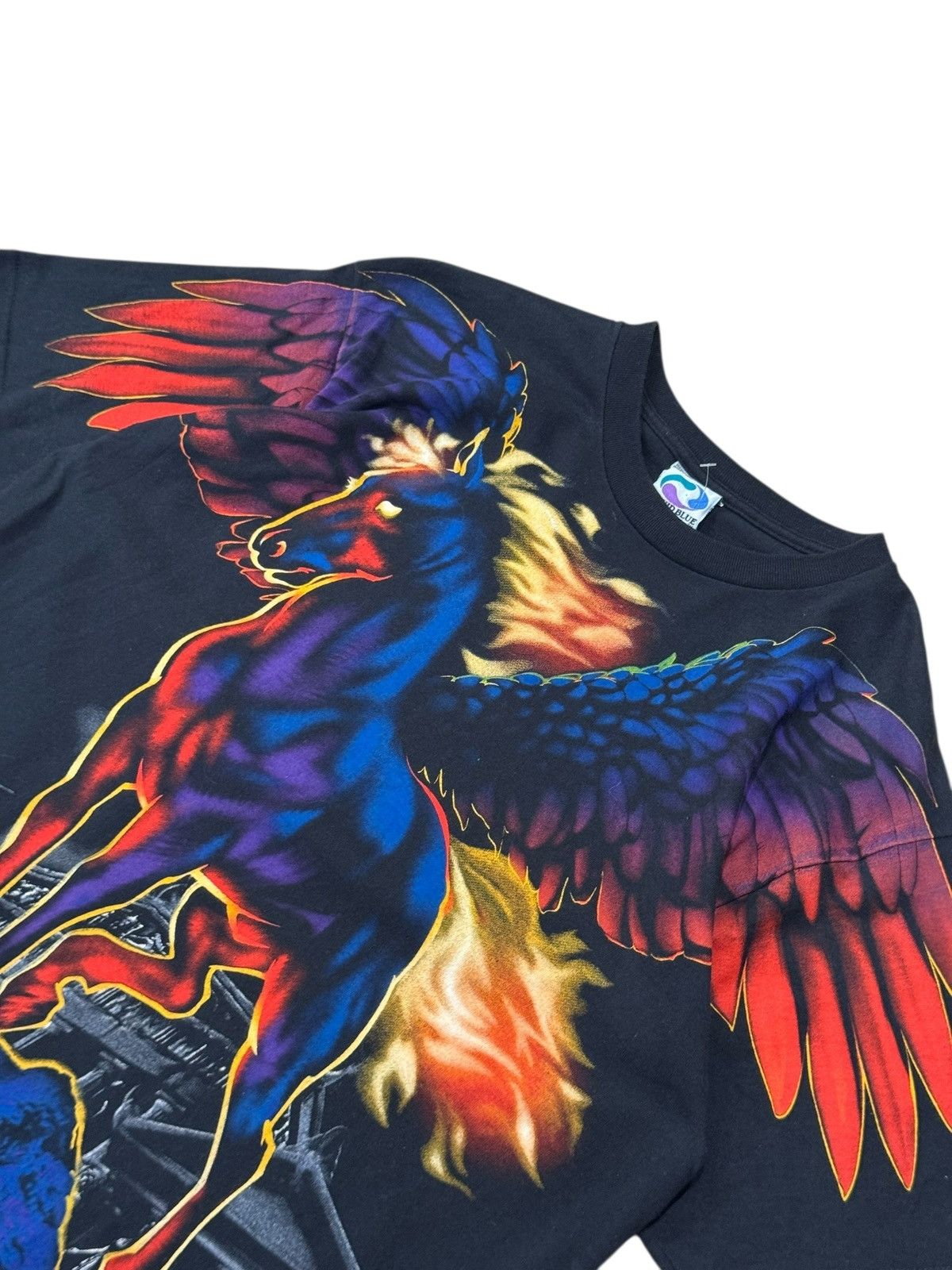 Liquid Blue Vintage Liquid Blue Pegasus AOP Size US L / EU 52-54 / 3 - 1 Thumbnail
