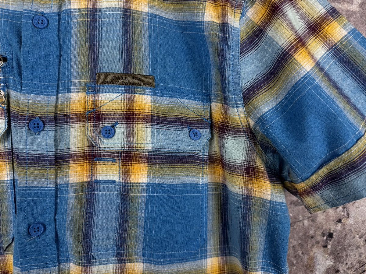 Diesel Diesel-Co Shirt Button Up Streetwear Multicolor Checkered Size US L / EU 52-54 / 3 - 5 Thumbnail