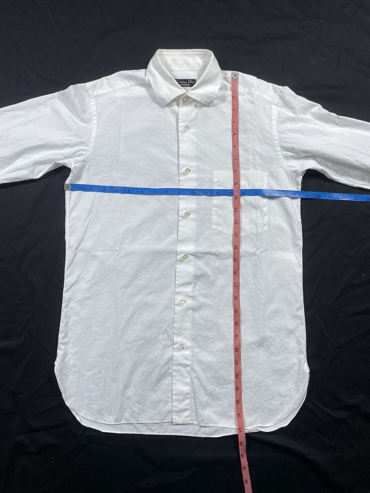 Christian Dior Monsieur Christian Dior Monsieur button Ups Long Sleeve Size US M / EU 48-50 / 2 - 11 Thumbnail