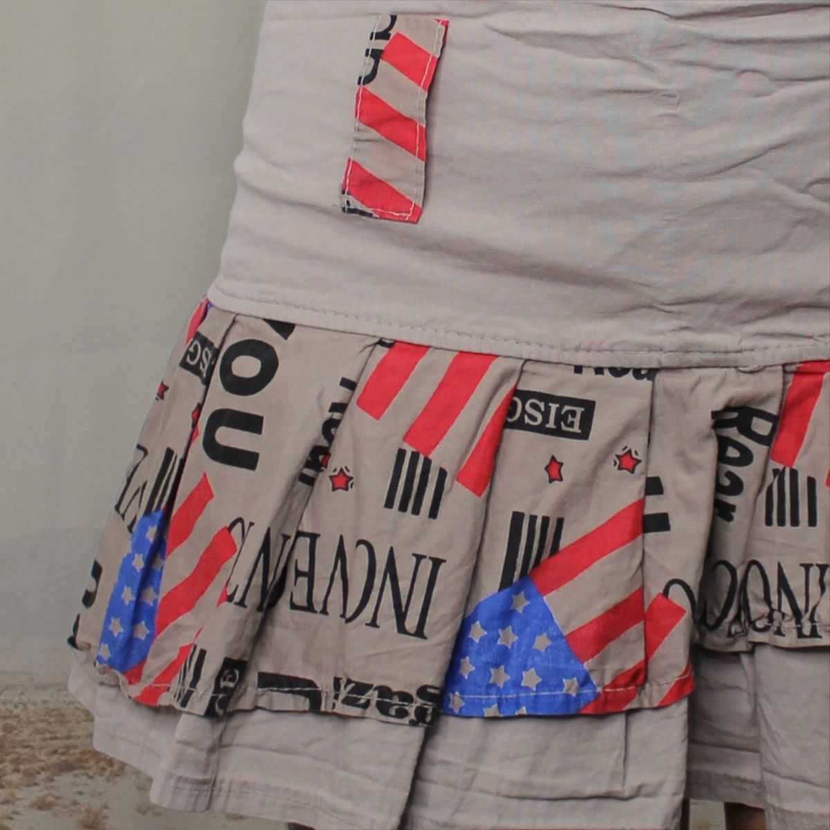 Other 🇺🇸USA FLAG MINISKIRT🇺🇸 Size 32" / US 10 / IT 46 - 4 Thumbnail