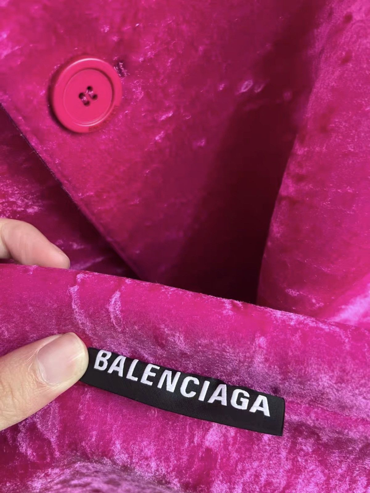 Balenciaga Balenciaga 19ss pink coat Size S / US 4 / IT 40 - 3 Thumbnail