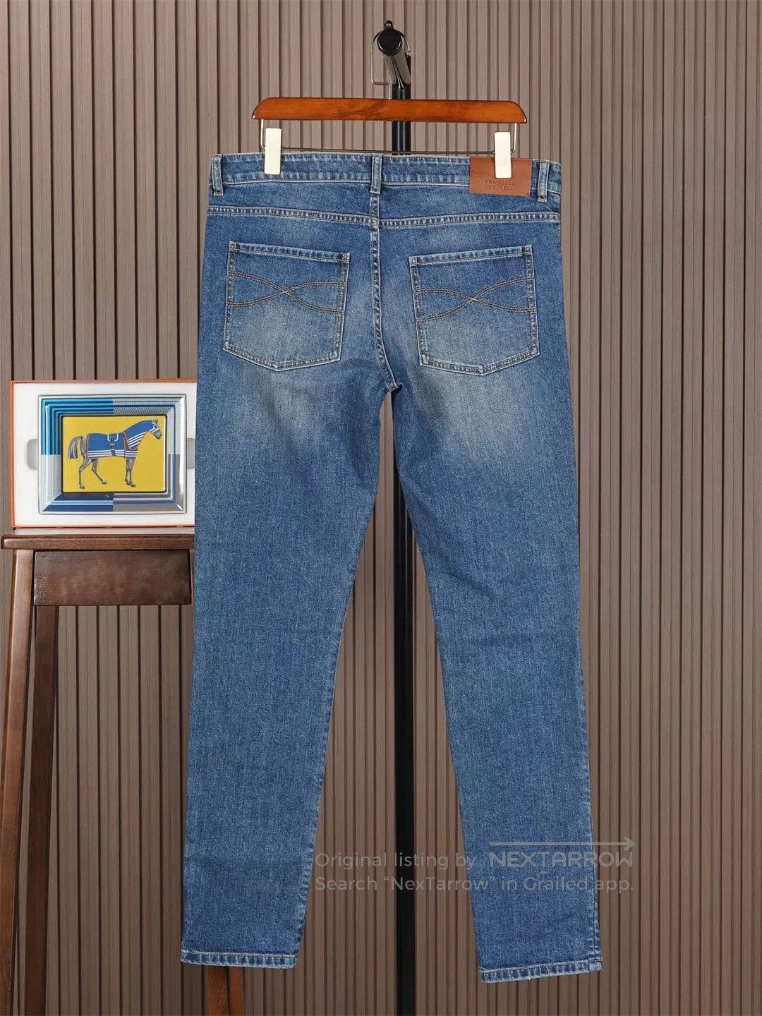 Brunello Cucinelli Brunello Cucinelli Men's Slim Straight Jeans. Size US 36 / EU 52 - 2 Thumbnail
