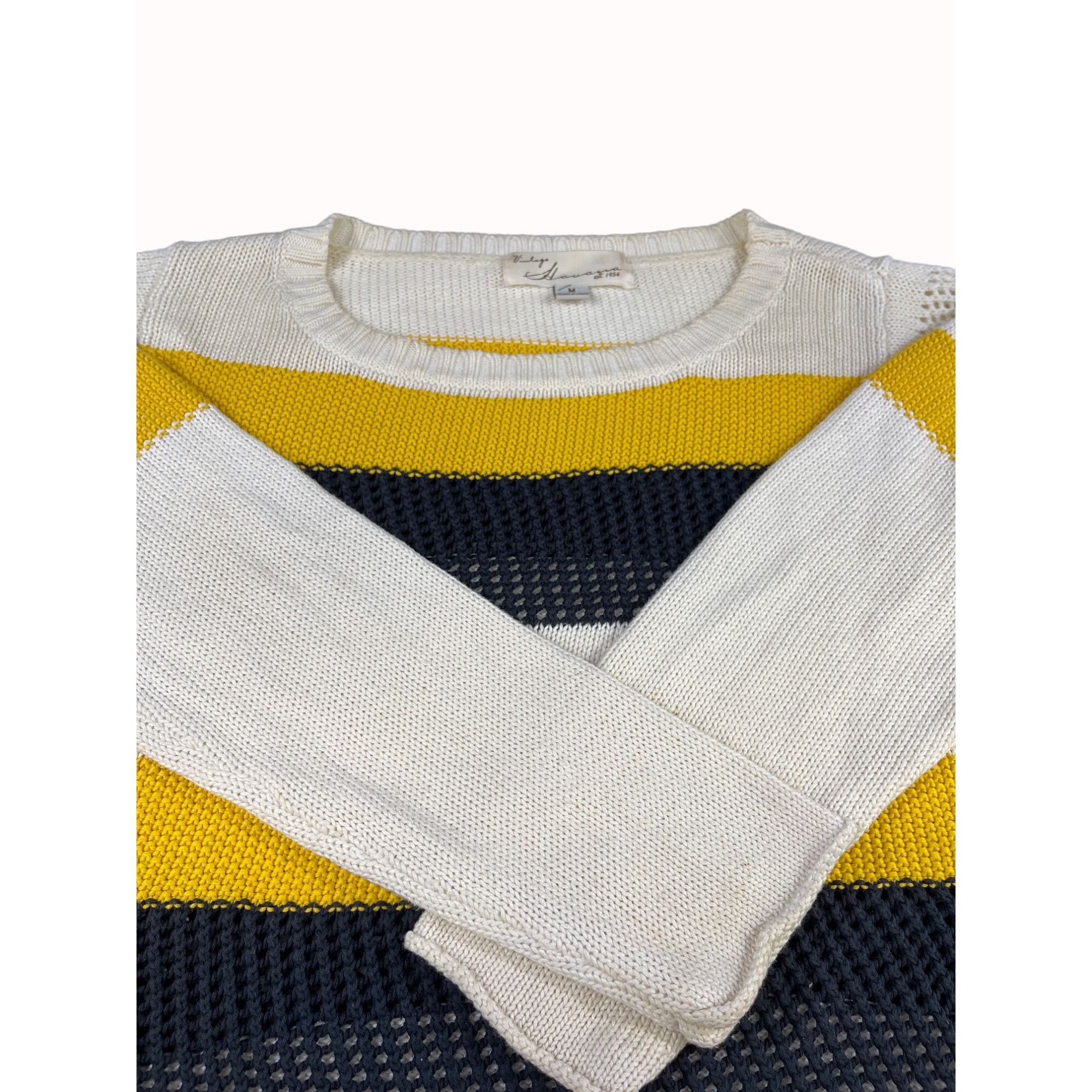 Vintage Havana Vintage Havana Women's Beige Knitted Sweater/Pullover Size M Size M / US 6-8 / IT 42-44 - 3 Thumbnail