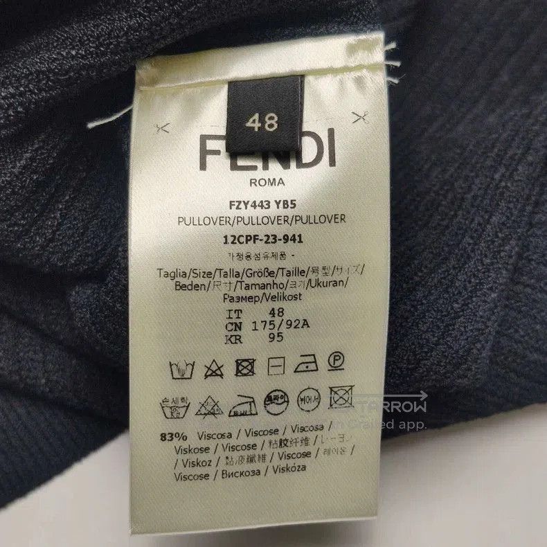Fendi Fendi Solid Color Crewneck Knit Top. Size US M / EU 48-50 / 2 - 8 Thumbnail
