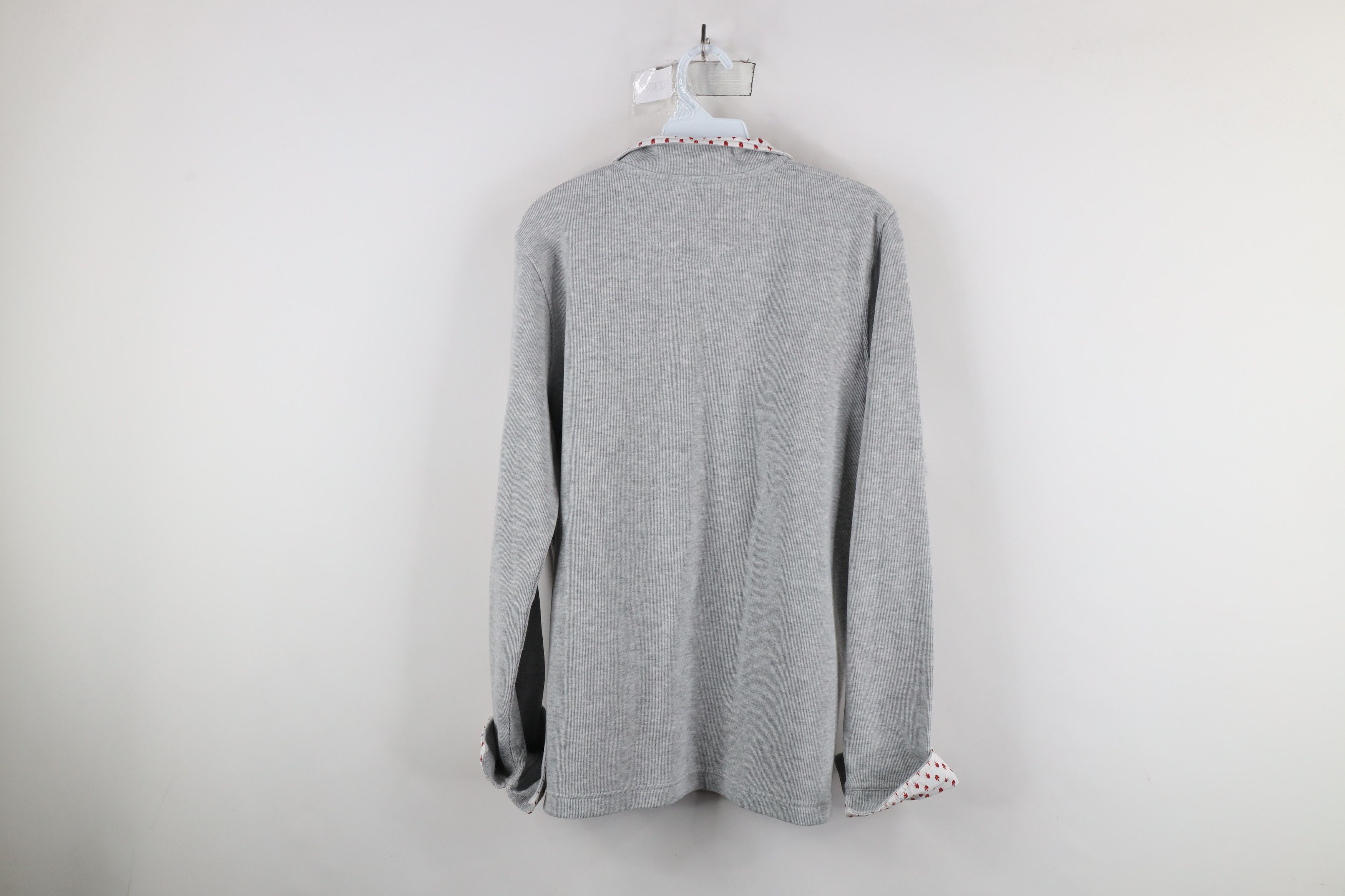 Orvis × Vintage Vintage Orvis Cuff Ribbed Knit Half Zip Pullover Sweater Size XL / US 12-14 / IT 48-50 - 9 Thumbnail
