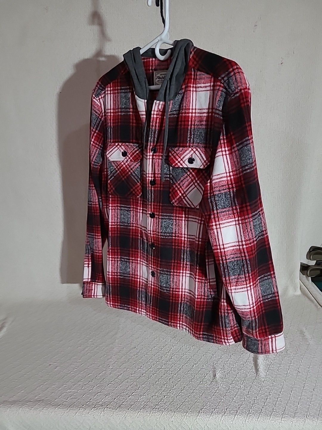 Other Flag & Anthem Men's Lightweight Hoodie Long Sleeve Flannel M Size US M / EU 48-50 / 2 - 1 Thumbnail