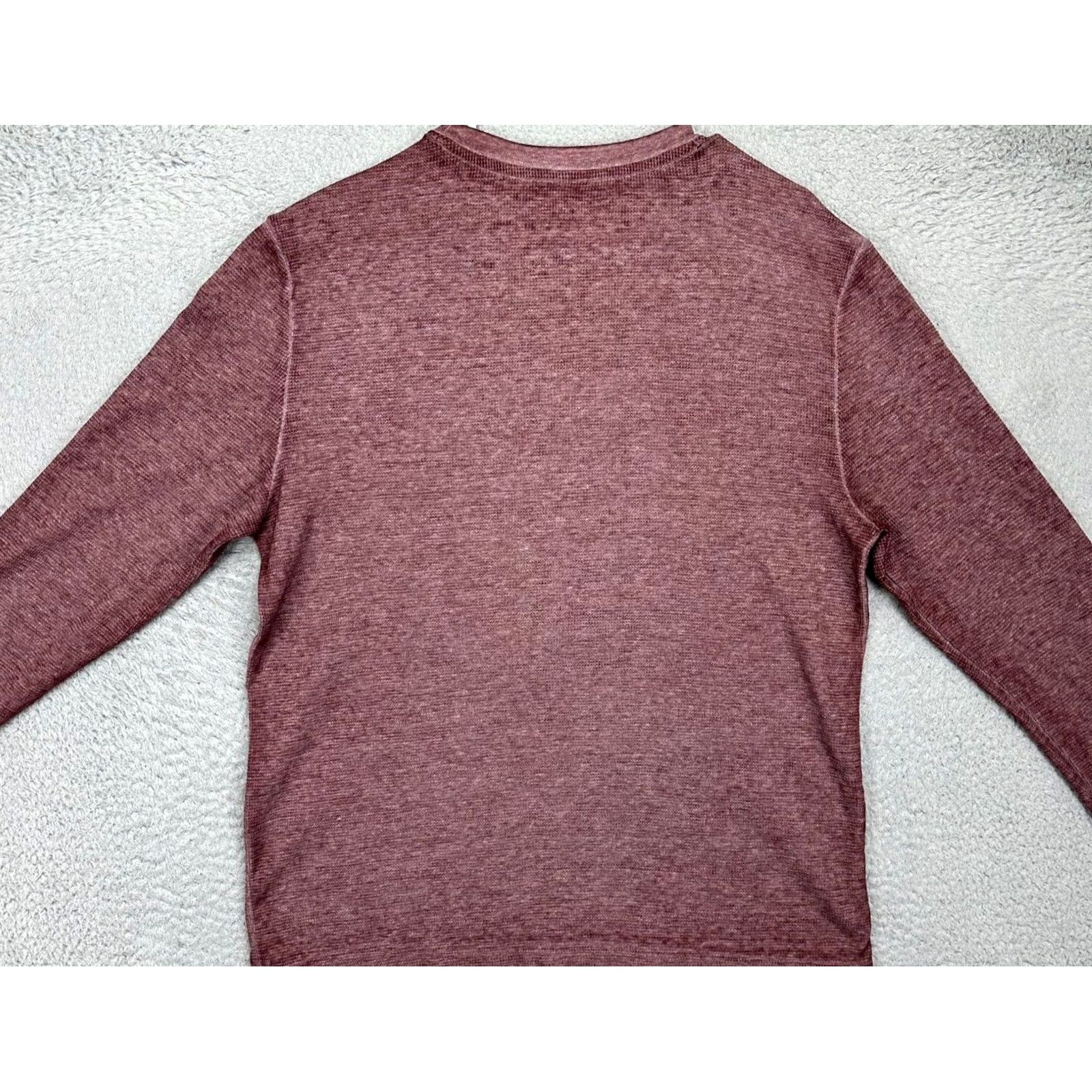 Vintage VINTAGE Star Wars Sweater Men Large Maroon Darth Vader Thermal Waffle-Knit Fifth Sun NEW Size US L / EU 52-54 / 3 - 3 Thumbnail