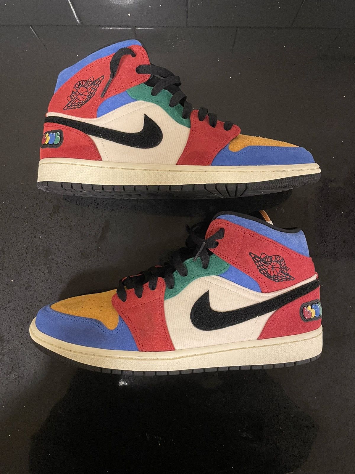 Jordan Brand × Nike Jordan 1 Fearless Blue the Great Size US 11 / EU 44 - 2 Thumbnail