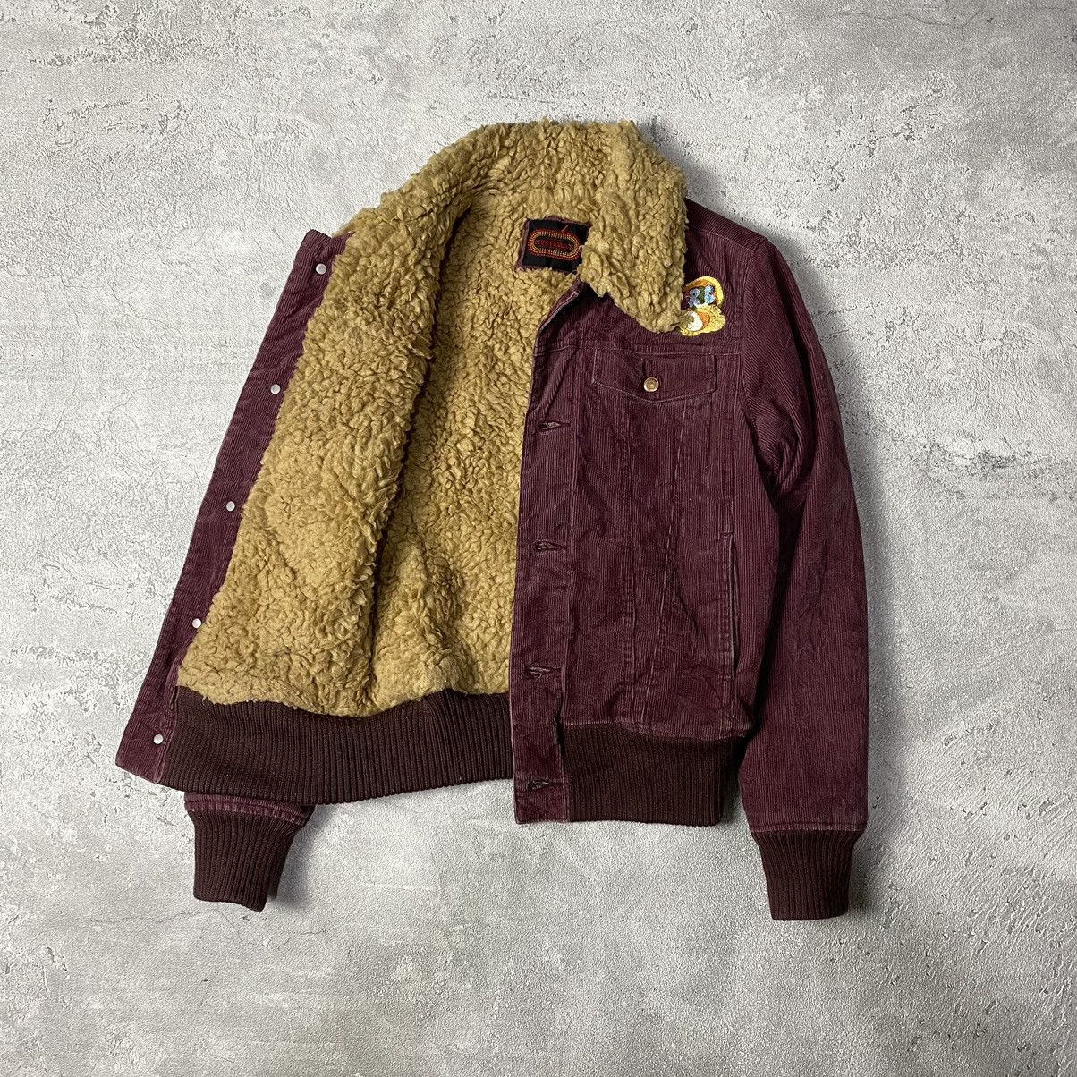 Hysteric Glamour Hysteric Glamour Embroydery Corduroy Sherpa Jacket Size US S / EU 44-46 / 1 - 6 Thumbnail