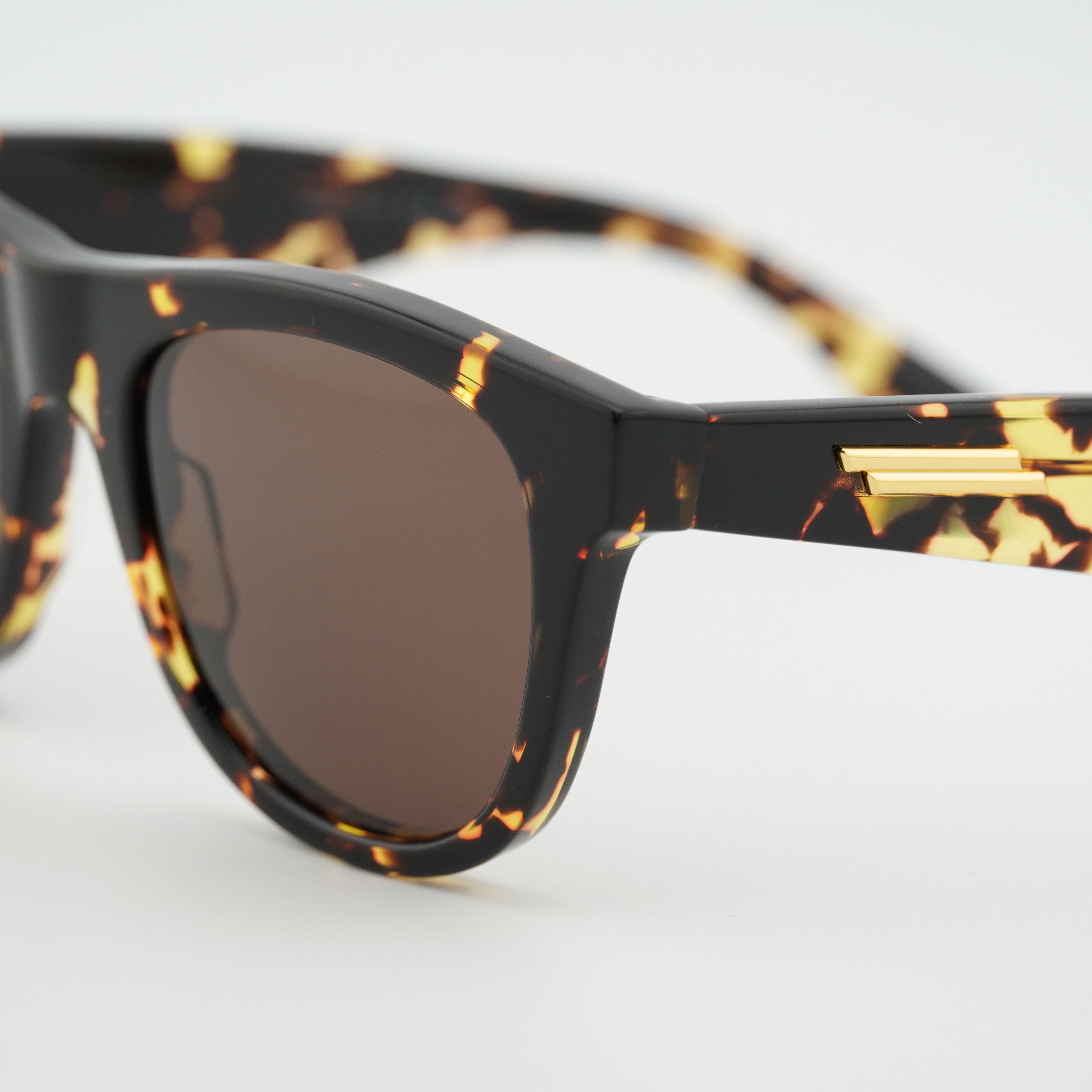 Bottega Veneta Women Sunglasses Havana Brown Square BV1001S 002 BRAND NEW Bottega Veneta BV1001S 002 Sunglasses Havana Square Frame  main image 4