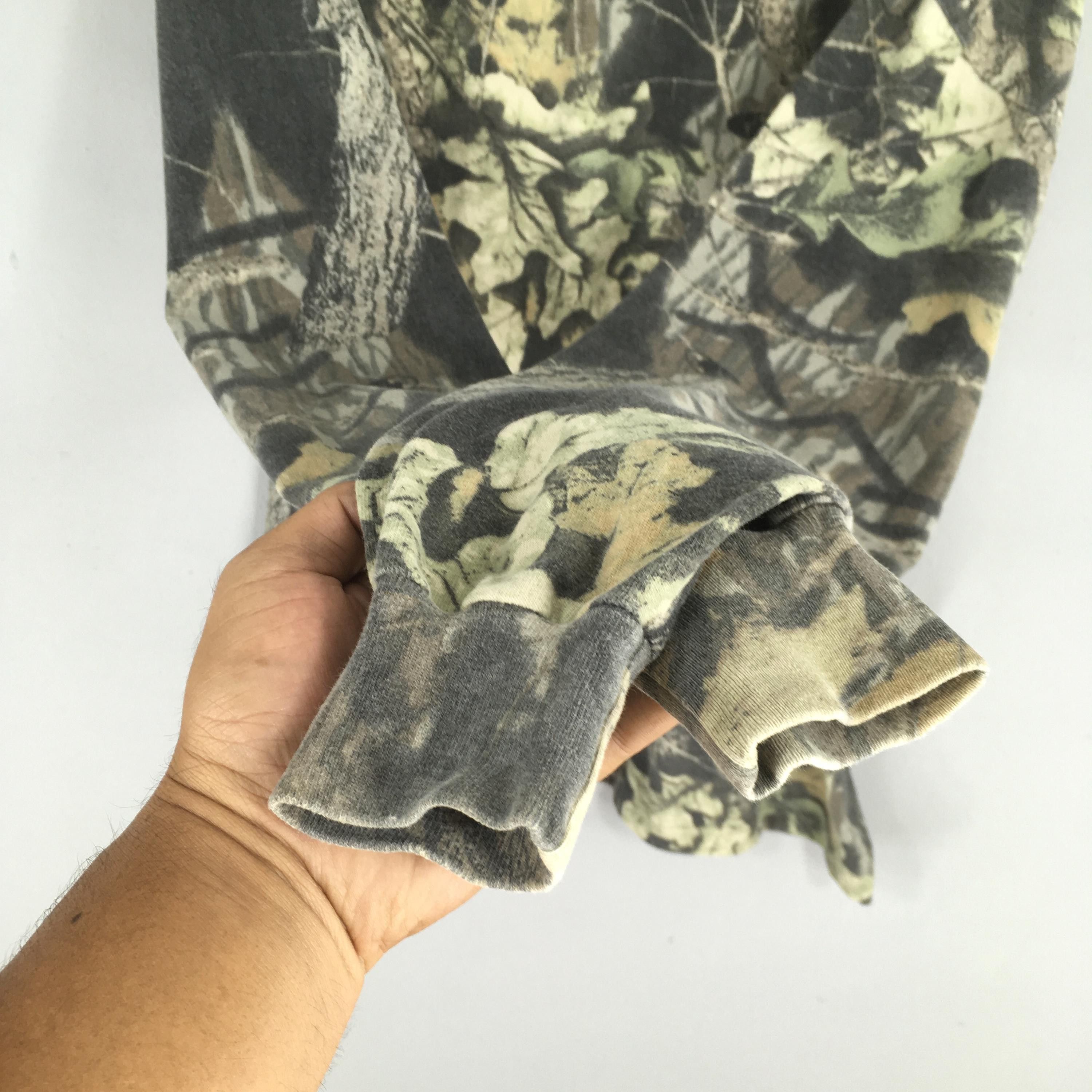 Jerzees × Mossy Oaks × Realtree 90s Jerzees Outdoor Mossy Oak Long sleeve Tshirt 2XLarge Size US XXL / EU 58 / 5 - 4 Thumbnail
