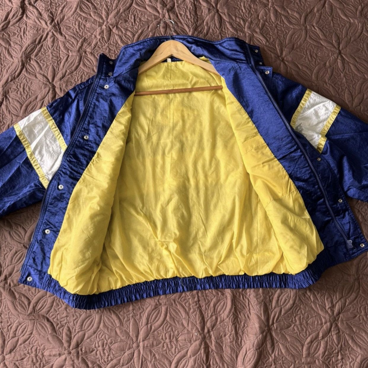 Japanese Brand Vintage 90s Michelin Racing Jacket Big Logo Bibendum Size US XL / EU 56 / 4 - 3 Thumbnail