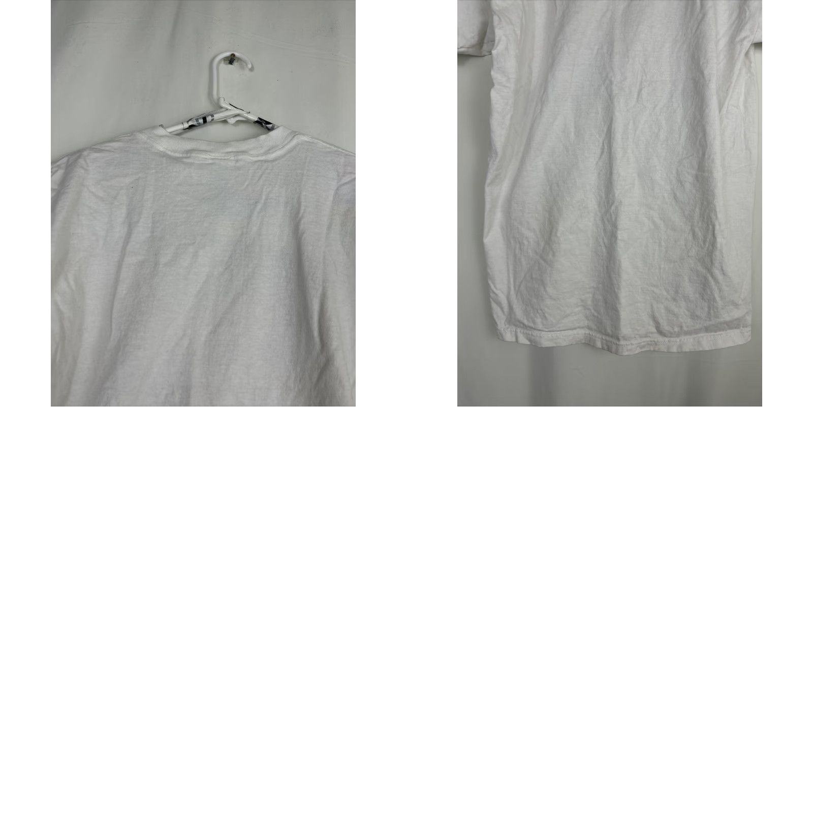Fruit Of The Loom VINTAGE Fruit of the Loom T-Shirt Men L White Short Sleeve Size US L / EU 52-54 / 3 - 9 Thumbnail