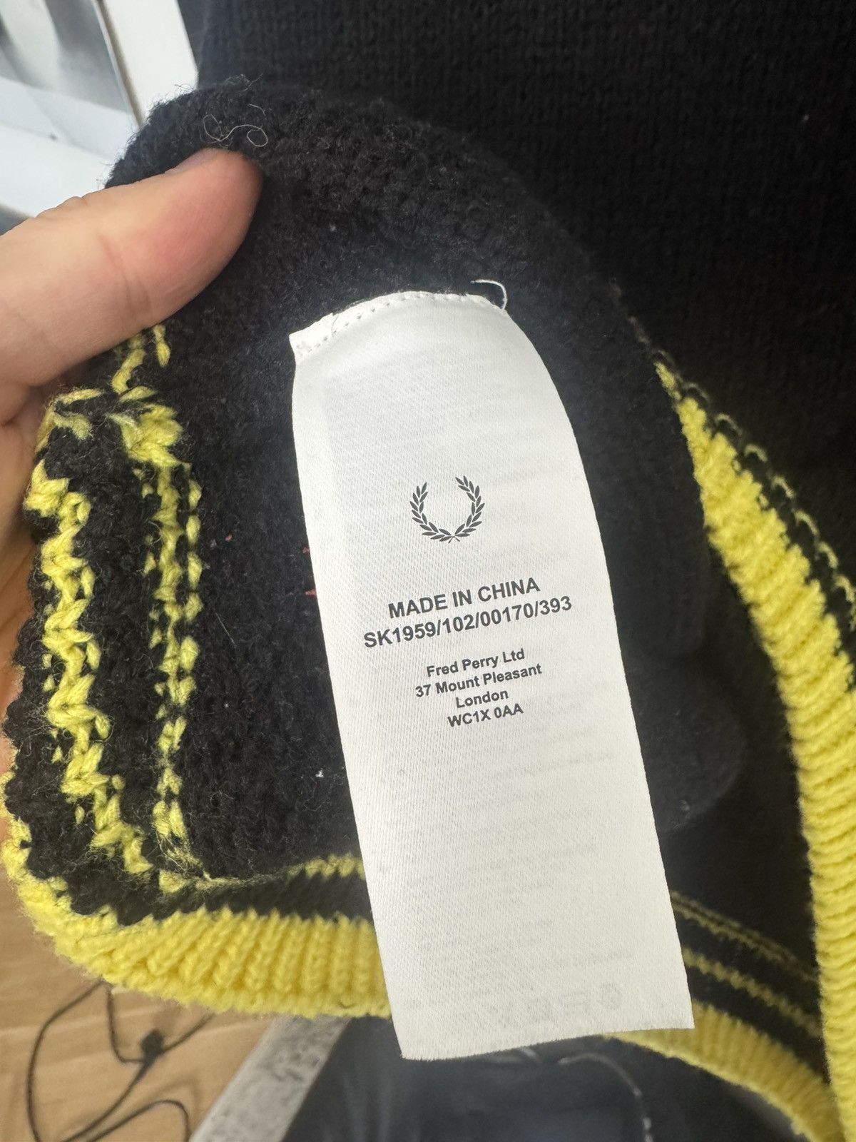 Raf Simons Raf Simons X Fred Perry knitted vest rare designer black Size US M / EU 48-50 / 2 - 6 Thumbnail
