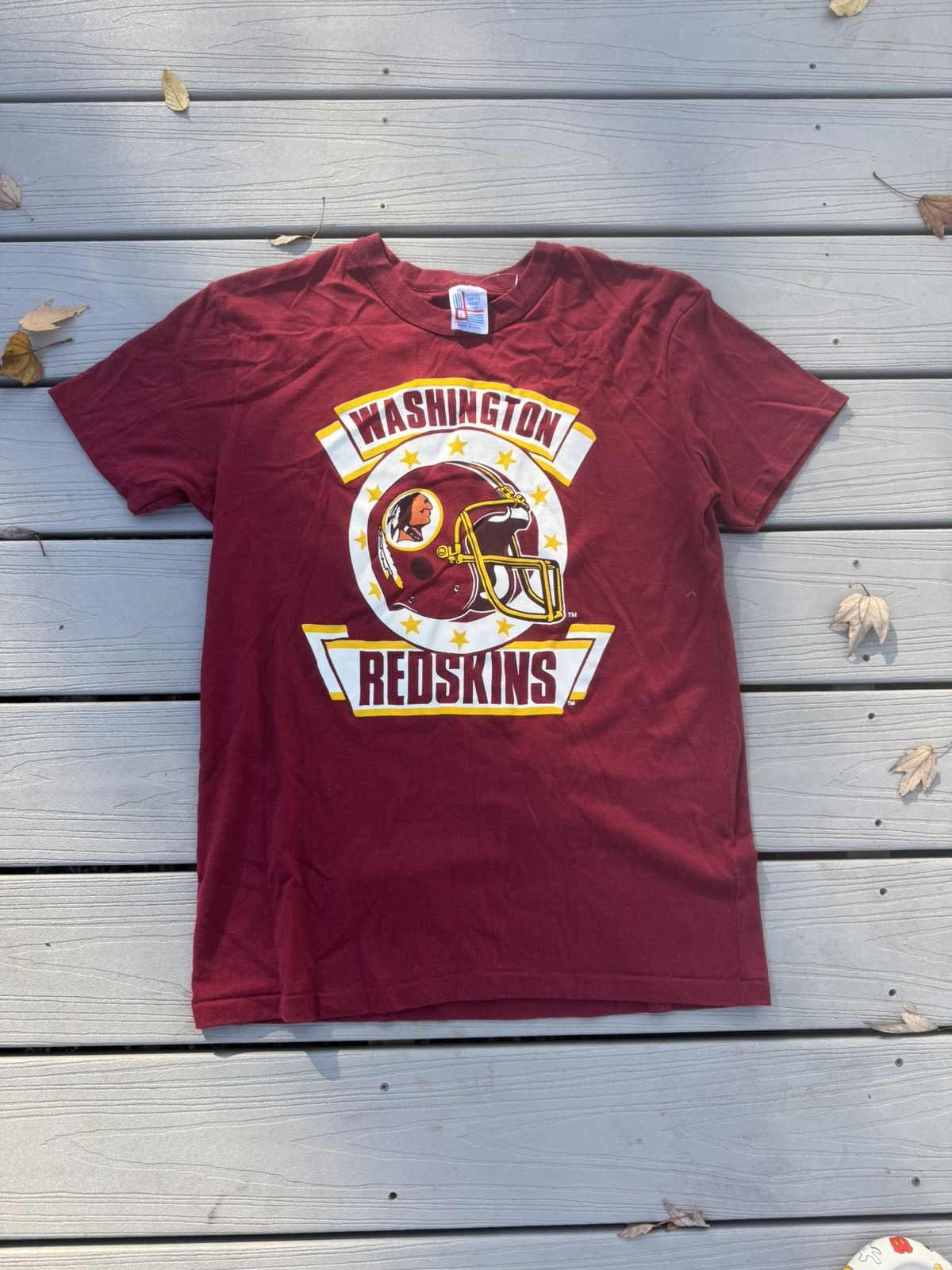NFL × Vintage Vintage 90s Washington Redskins T-shirt Size US L / EU 52-54 / 3 - 4 Thumbnail