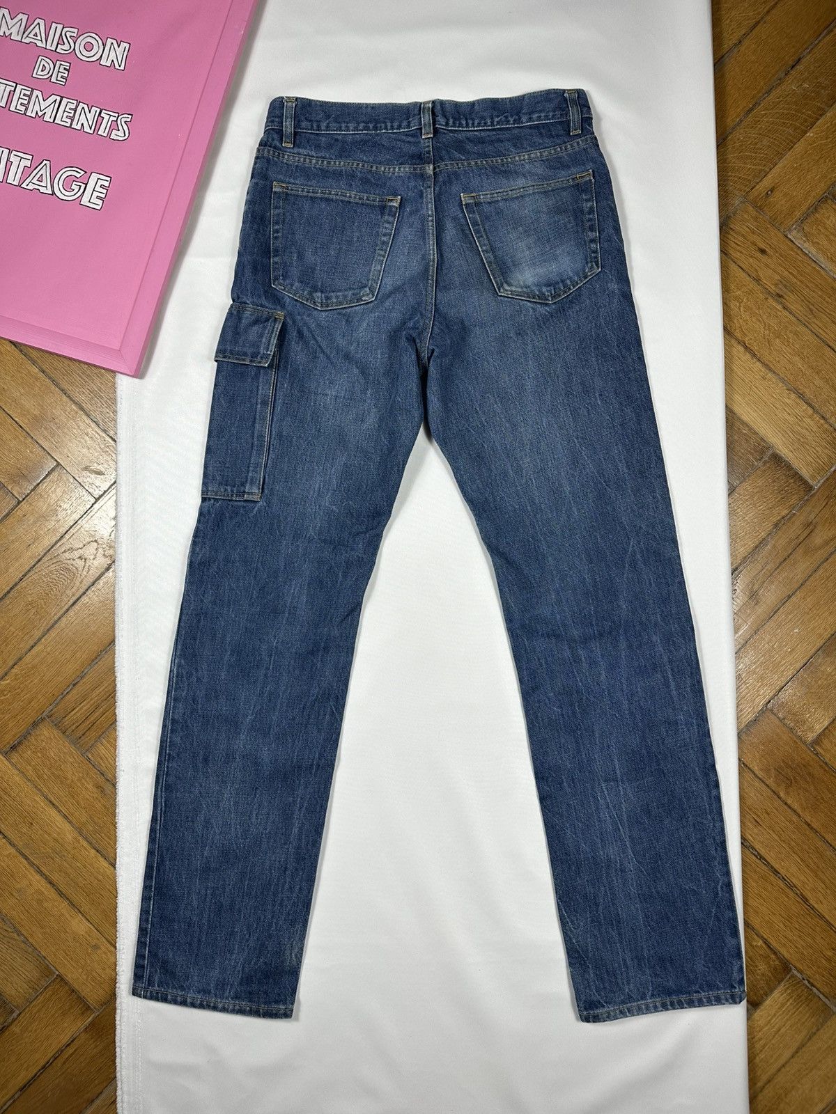 Helmut Lang × Vintage Archive Helmut Lang Denim Cargo One Pocket Size US 32 / EU 48 - 17 Thumbnail