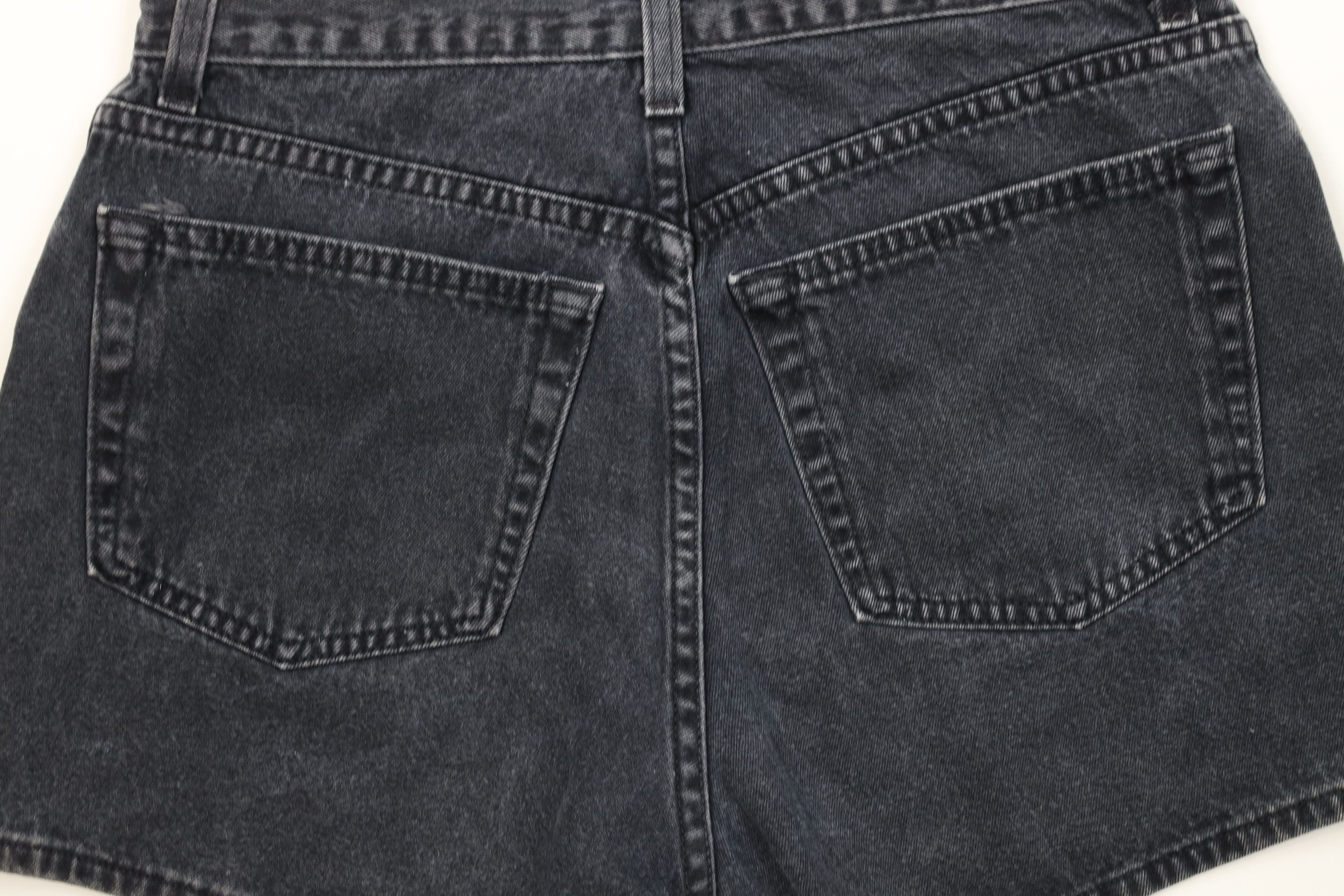Banana Republic Vintage 90s Banana Republic Jean Shorts Jorts Black USA Size 30" / US 8 / IT 44 - 10 Thumbnail