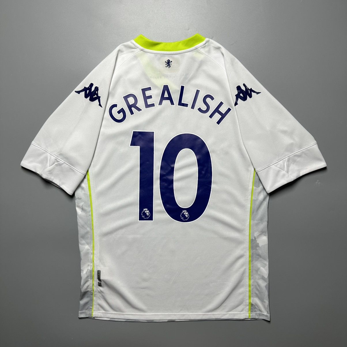 Kappa ASTON VILLA KAPPA 2020/2021 SOCCER THIRD JERSEY #10 GREALISH Size US M / EU 48-50 / 2 - 1 Thumbnail