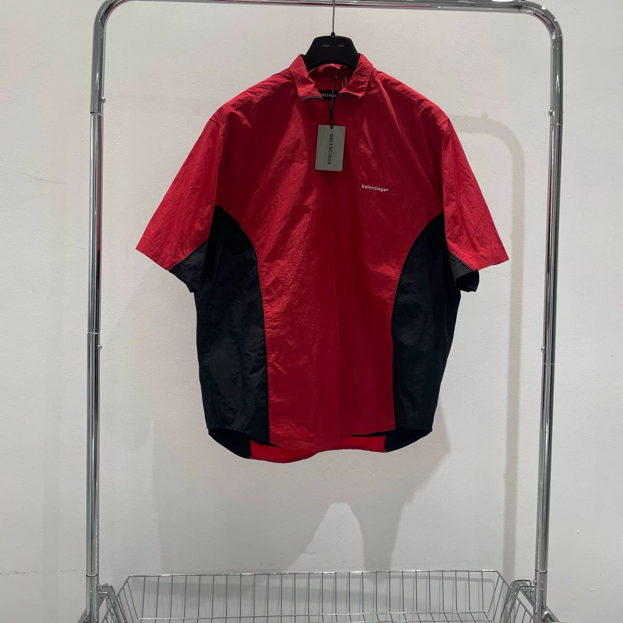 Balenciaga Balenciaga Colorblock Windproof Short Jacket Size US XL / EU 56 / 4 - 1 Thumbnail