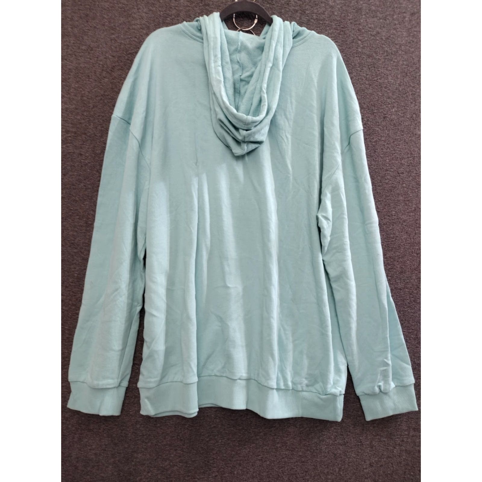 Shein SHEIN California West Coast Sweatshirt Women Blue 5XL California Logo Pullover Crew Neck Long Sleeve Solid All Seasons 5XL Womens Sweatshirt Size XXL / US 16-18 / IT 52-54 - 2 Thumbnail