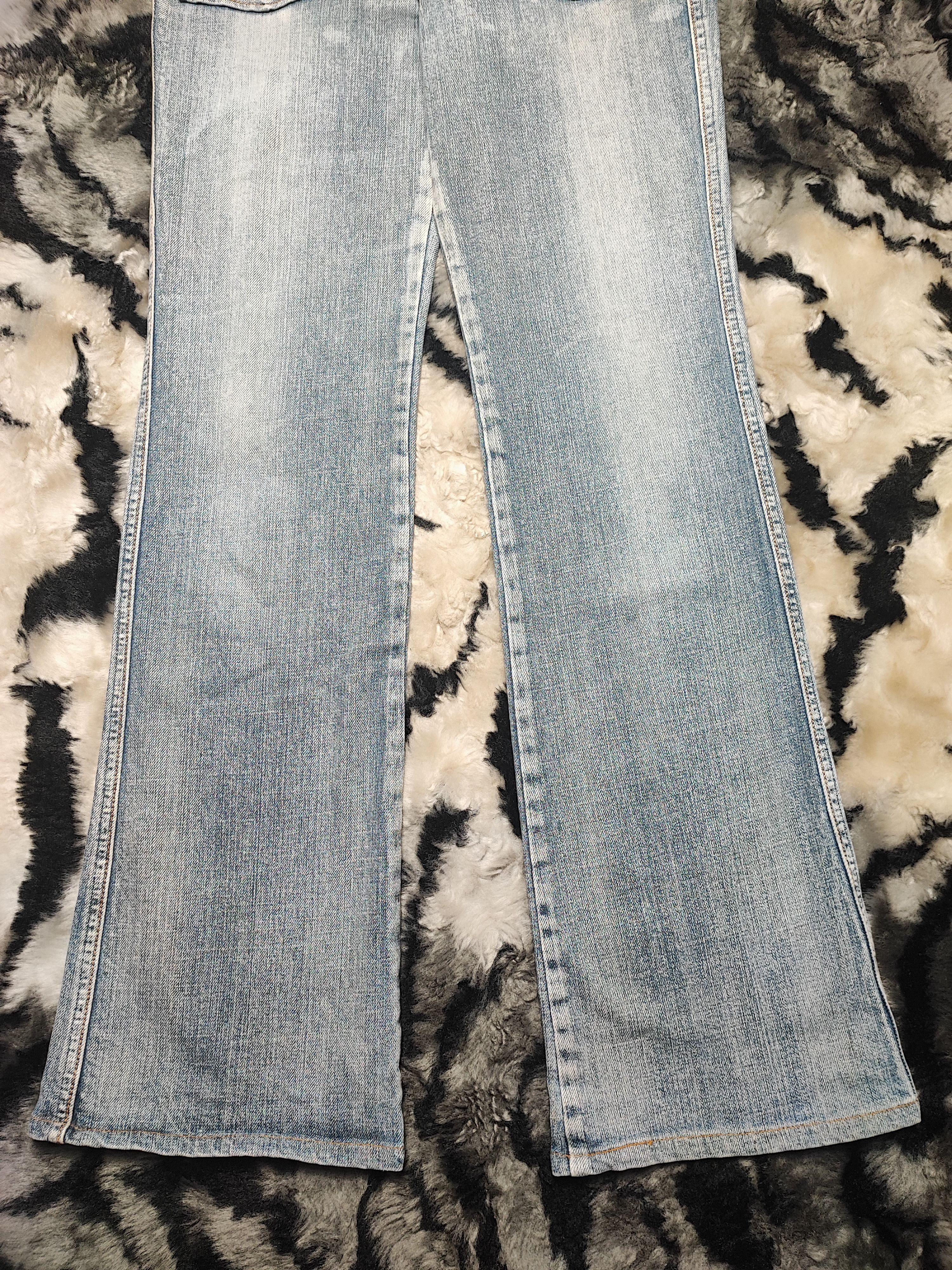 Jean Vintage Brappers Bootcut Flared Jeans Size 29" - 3 Thumbnail