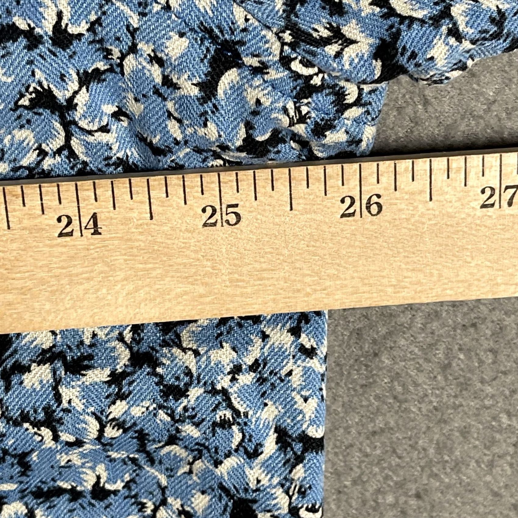 Vintage Vintage Silk Shirt Mens 2XL Blue Floral Short Sleeve Summer Button Up Lightweight 90s Size US XXL / EU 58 / 5 - 6 Thumbnail