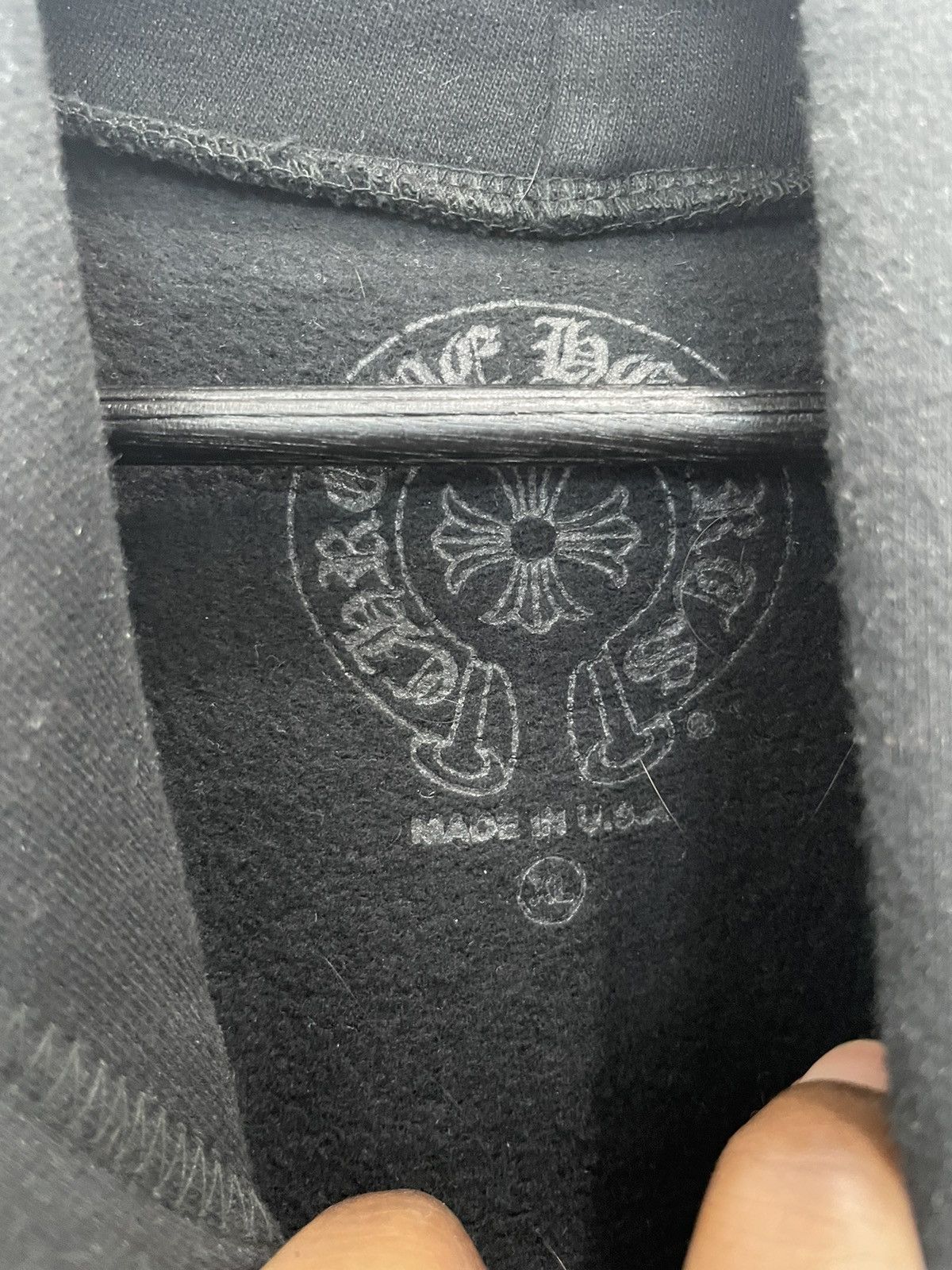Chrome Hearts Chrome Hearts Vertical Logo Silver Text Size US XL / EU 56 / 4 - 10 Thumbnail