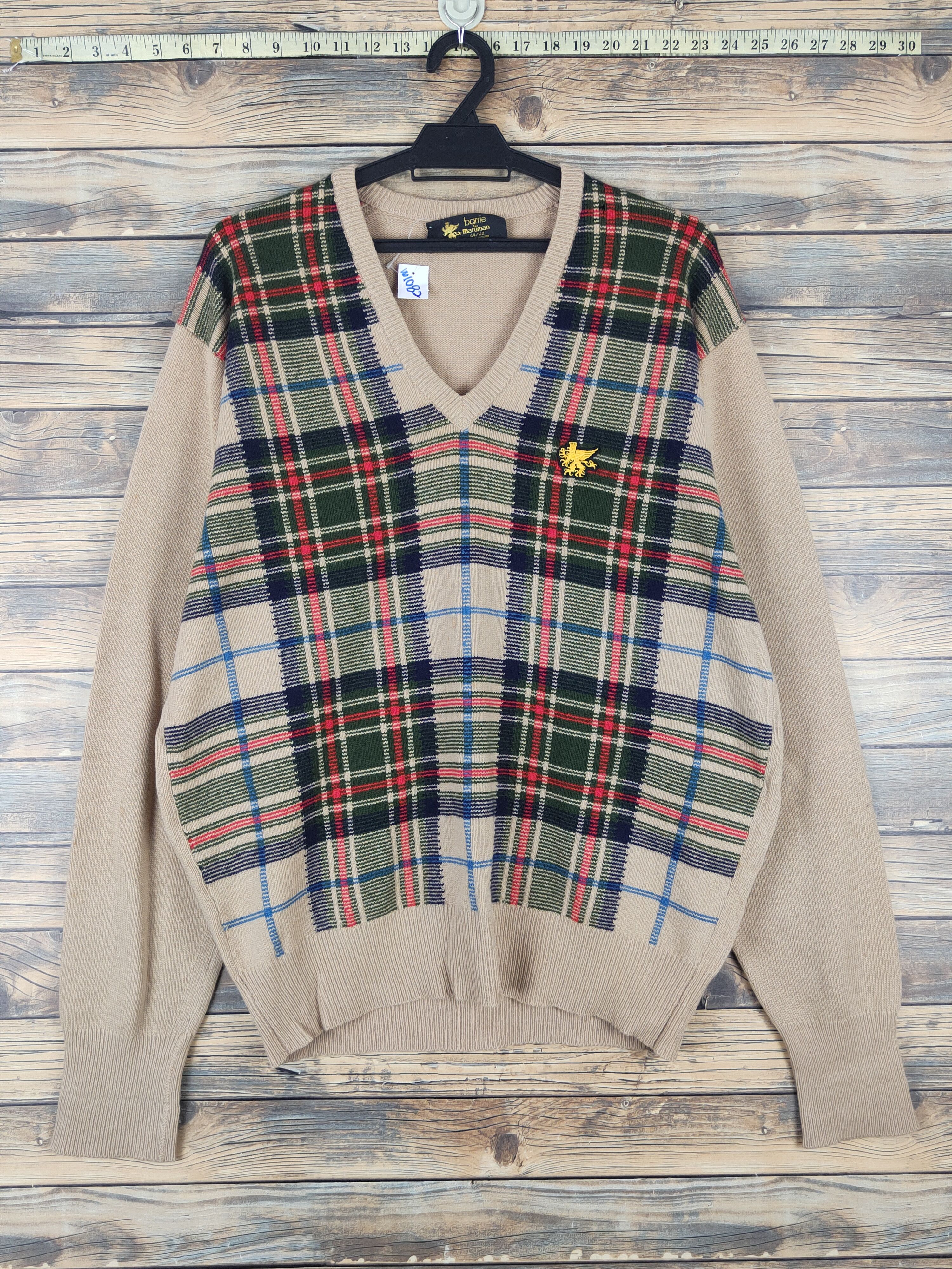 Barrie × Homespun Knitwear × Vintage Barrie for Maruman Brown Knitwear Sweatshirts #W1082 Size L / US 10 / IT 46 - 1 Thumbnail
