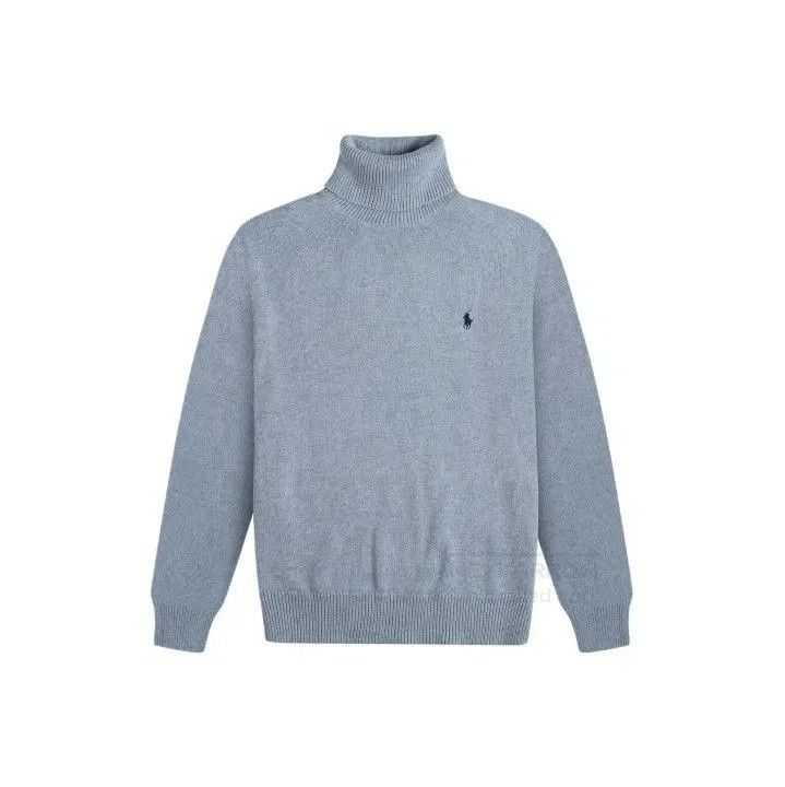 Polo Ralph Lauren Polo Ralph Lauren FW24 Solid Pony Embroidery Turtleneck Kni Size US M / EU 48-50 / 2 - 1 Thumbnail