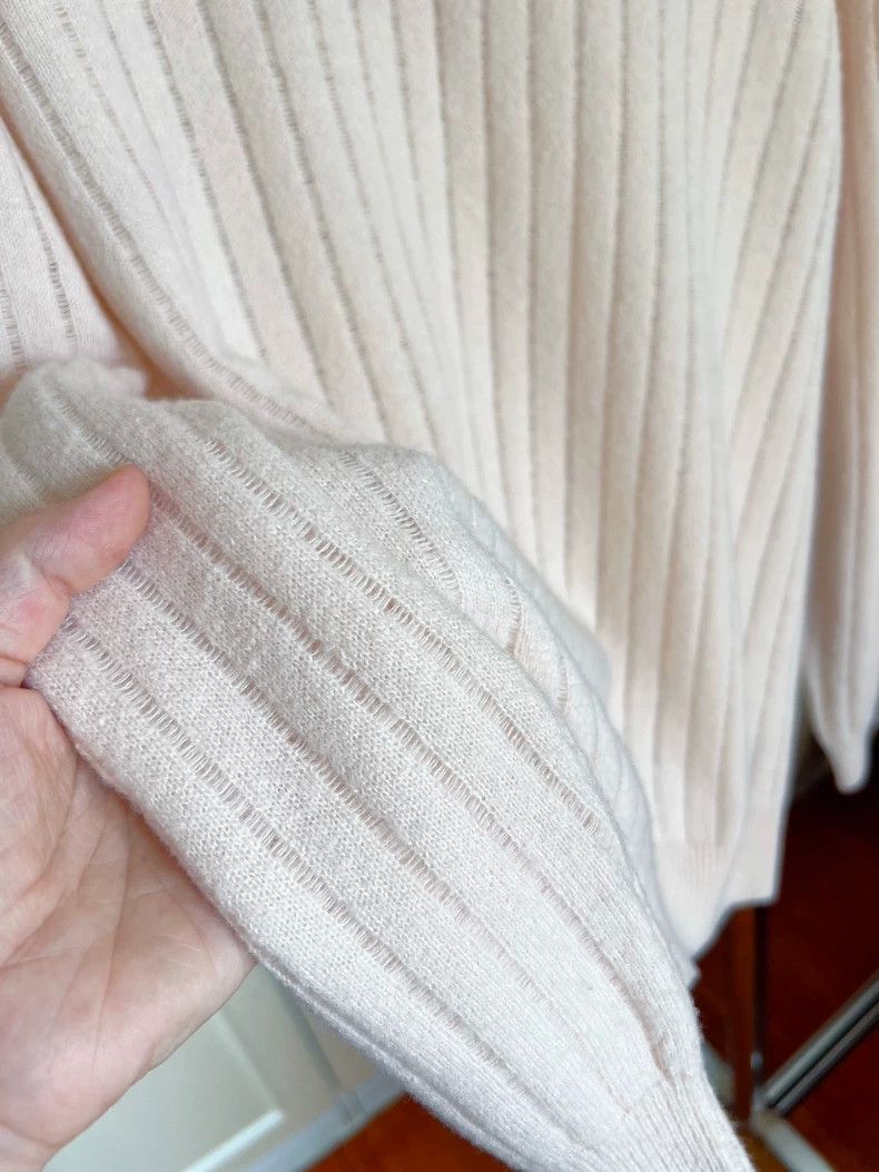 Loro Piana LORO PIANA Cashmere and silk sweater Size M / US 6-8 / IT 42-44 - 4 Thumbnail