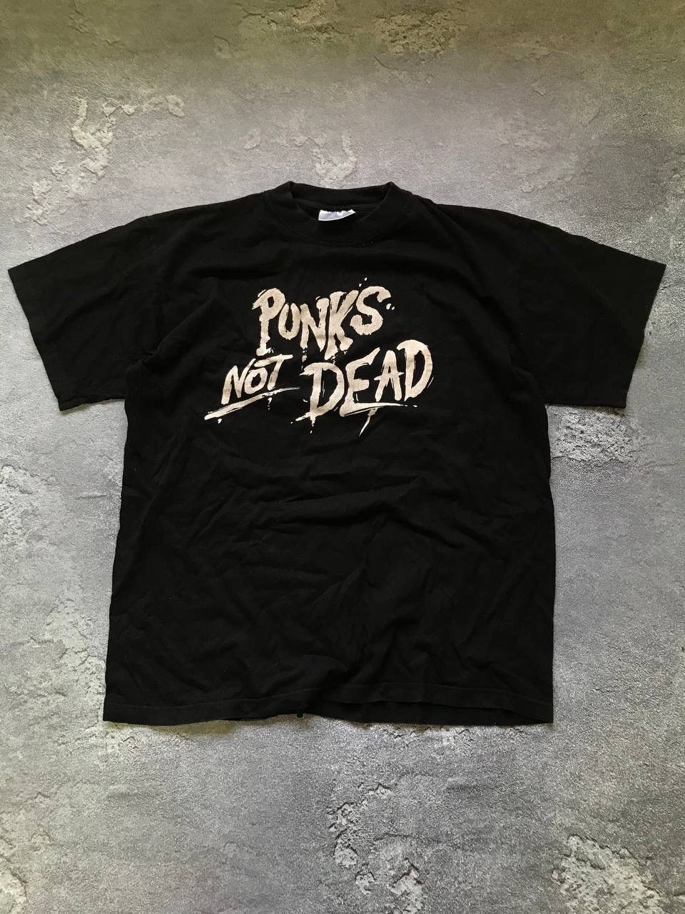 Band Tees × Seditionaries × Vintage Vintage 90s Anarchy Punk’s Not Dead T-Shirt Size US M / EU 48-50 / 2 - 1 Thumbnail