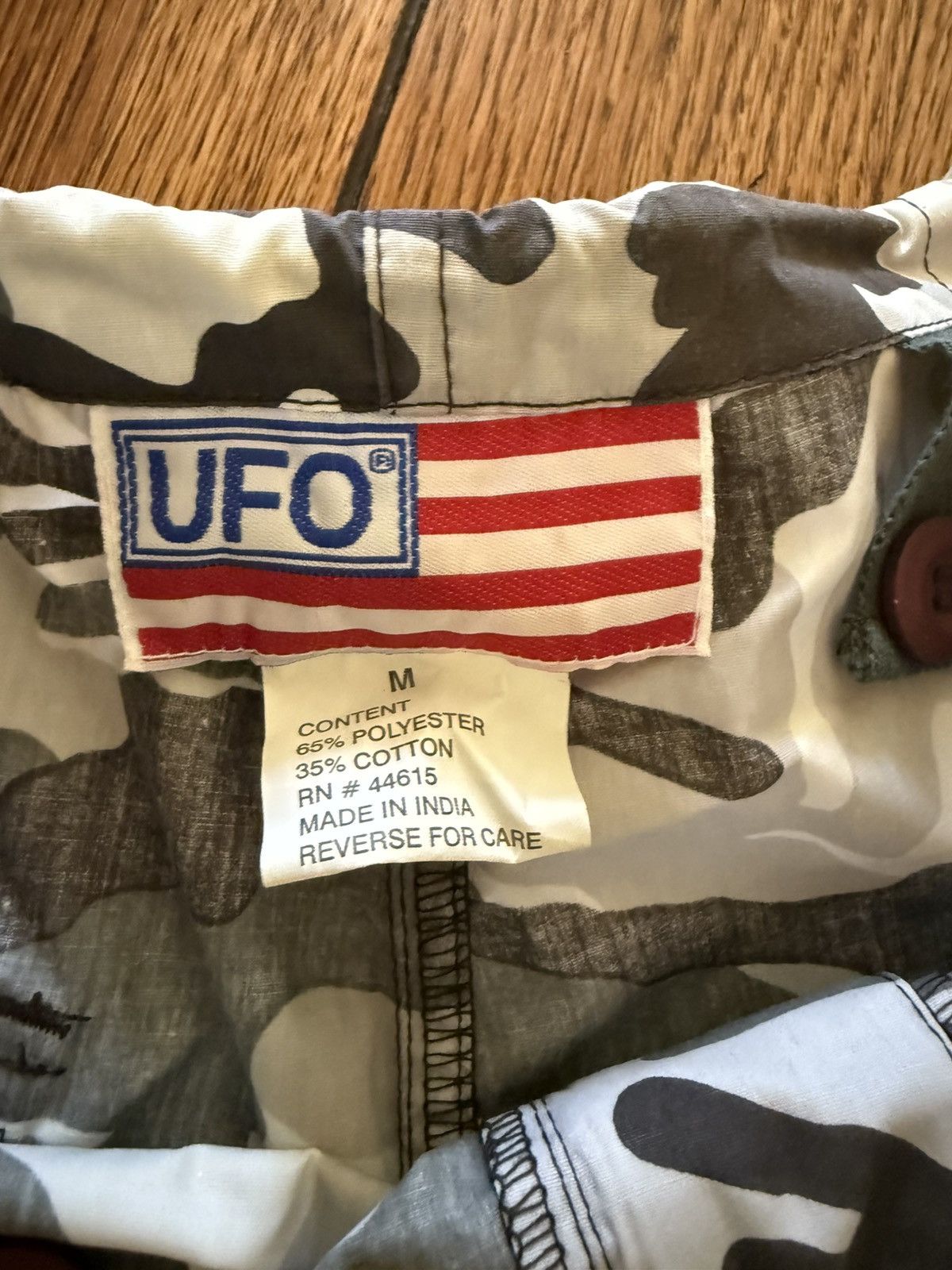 Other UFO Y2K Rave Pants Unisex Medium M Raver Festival Camo Size US 36 / EU 52 - 4 Thumbnail