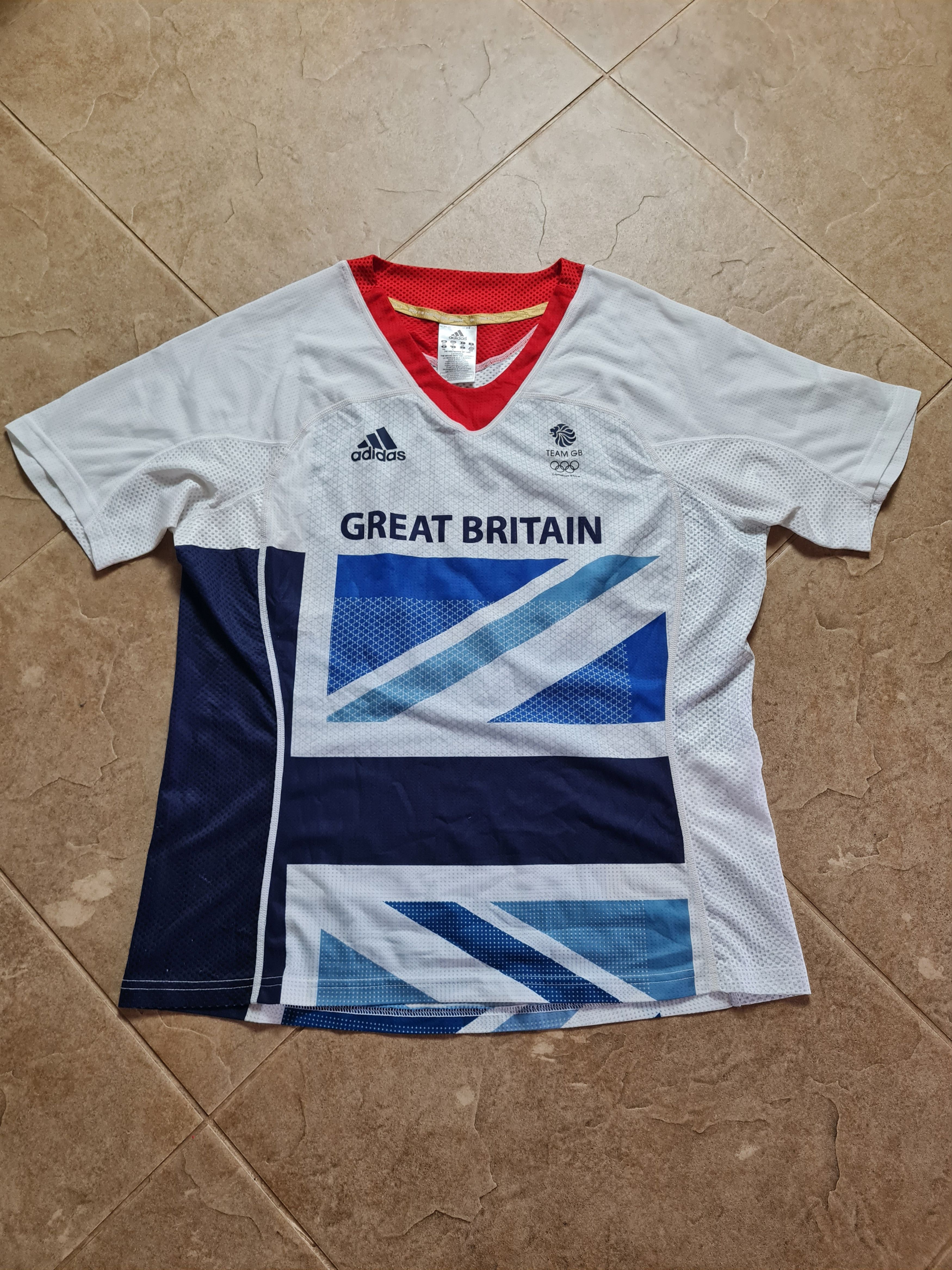 Adidas Adidas Great Britain 2012 Olympic Shirt Team GB Size US M / EU 48-50 / 2 - 1 Thumbnail