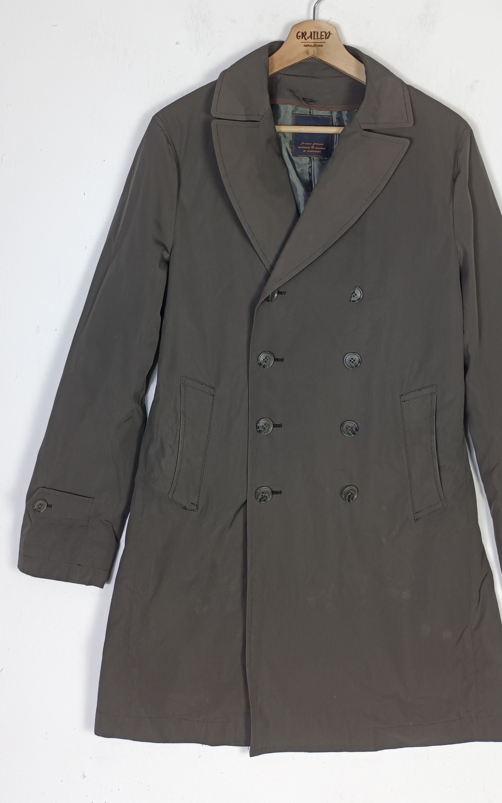 NOLLEY'S Vintage Nolley's Trench Coat Double breasted Size US M / EU 48-50 / 2 - 4 Thumbnail