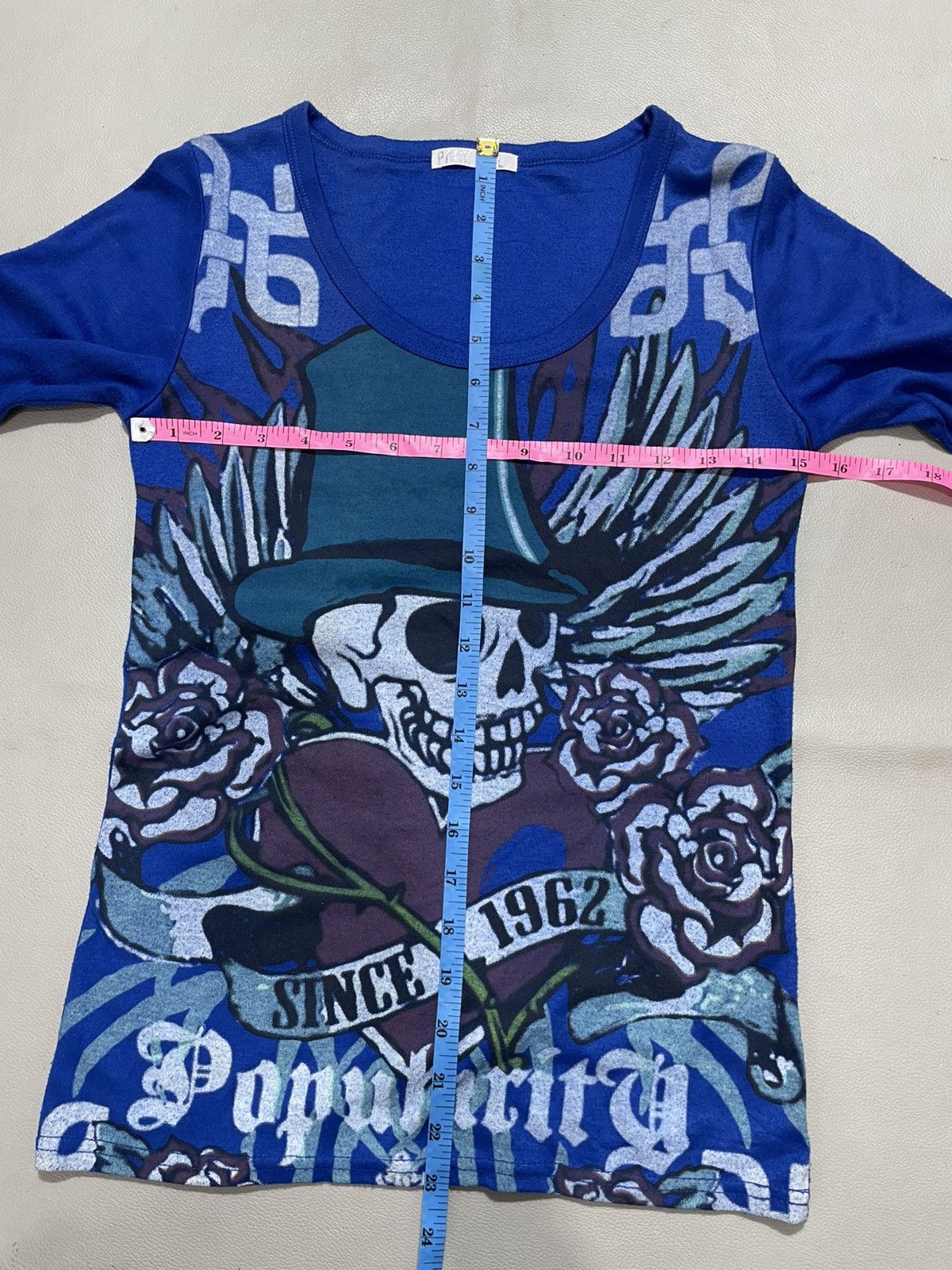 Hysteric Glamour Gothic Poem Popularity Skull longsleeve Size M / US 6-8 / IT 42-44 - 4 Thumbnail