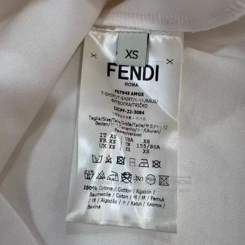 Fendi Fendi White Side Pocket Short Sleeve Size XS / US 0-2 / IT 36-38 - 4 Thumbnail