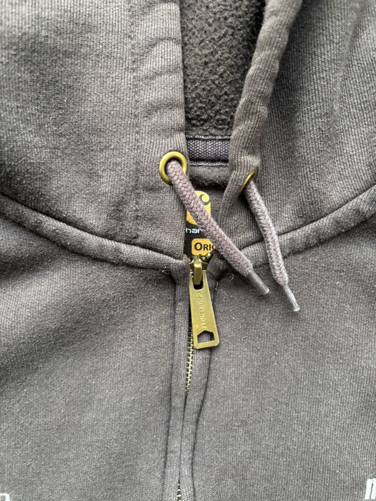 Carhartt Vintage Y2k Carhartt Zip Up Hoodie Size US L / EU 52-54 / 3 - 8 Thumbnail