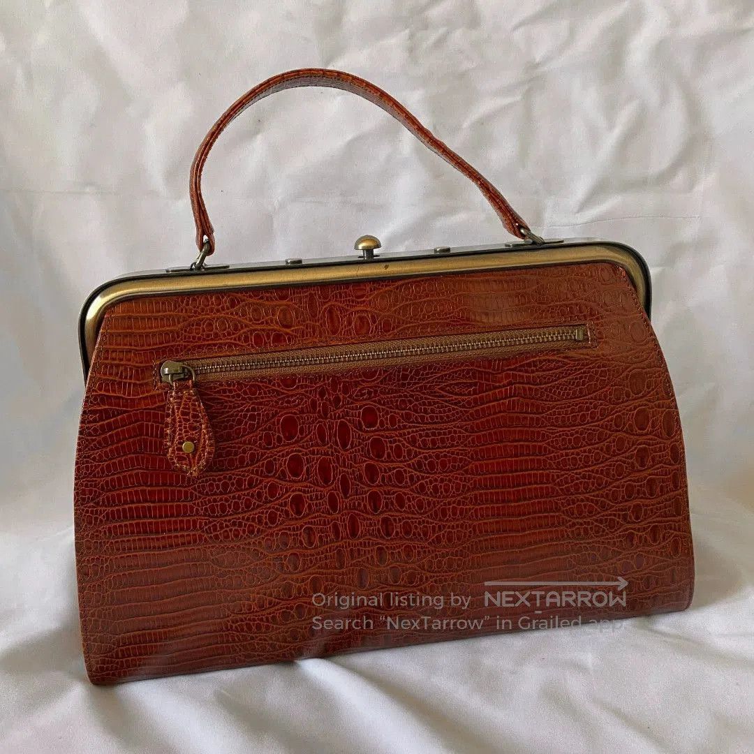 Jean Paul Gaultier Jean Paul Gaultier Large Clasp Handbag. Size ONE SIZE - 6 Thumbnail