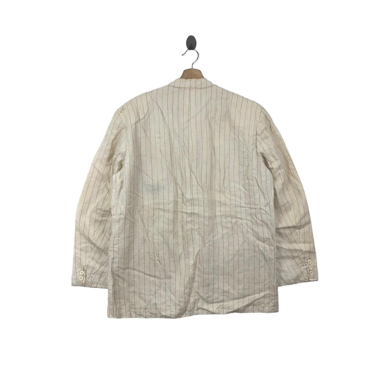 Comme des Garcons Vintage COMME DES GARCONS HOMME Double Breasted Blazer Coat Size 44R - 2 Thumbnail
