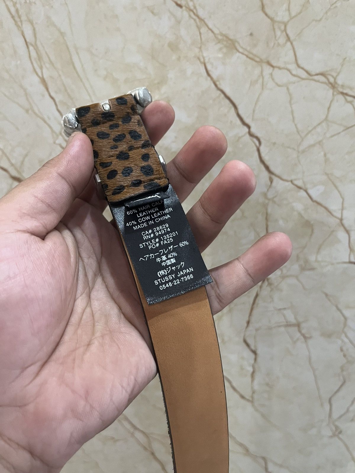 Stussy Stussy bamboo buckle belts L/XL Size ONE SIZE - 6 Thumbnail