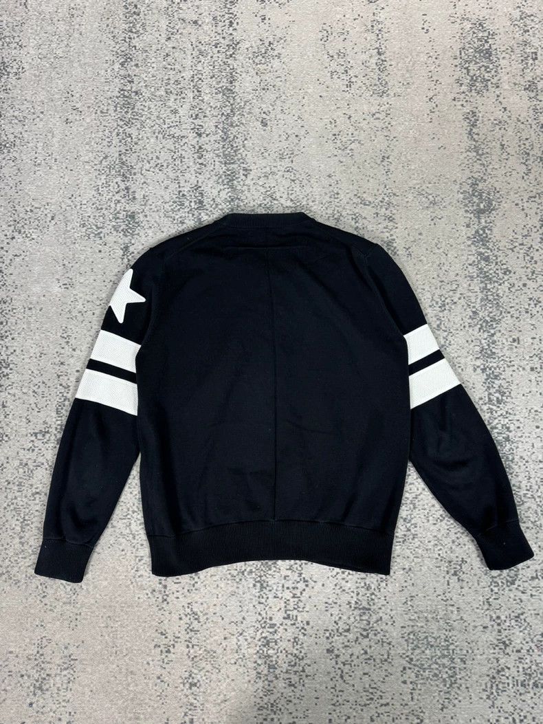 Givenchy Givenchy Five-Star Embroidered Striped Knitted Hoodie Size US L / EU 52-54 / 3 - 2 Thumbnail