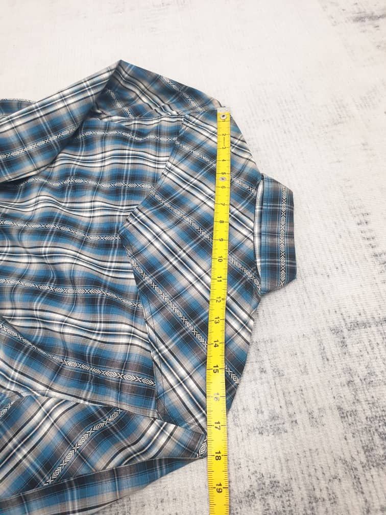 Japanese Brand 💥Velocette checkered Japanese Western shirt Size US M / EU 48-50 / 2 - 7 Thumbnail