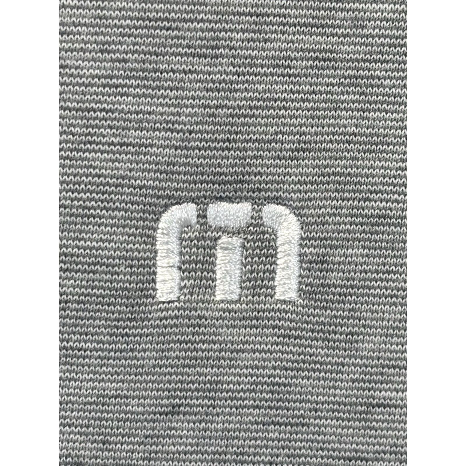 TravisMathew Travis Mathew 2XL Pima Polo Shirt Mens Grey Stripe Golf Short Sleeve Size US XXL / EU 58 / 5 - 3 Thumbnail