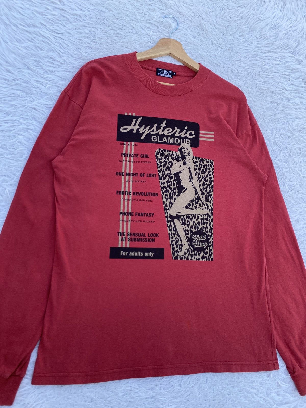 Hysteric Glamour Rare Vintage Hysteric Glamour Sexy Women Longsleeve Tshirt Size US M / EU 48-50 / 2 - 6 Thumbnail